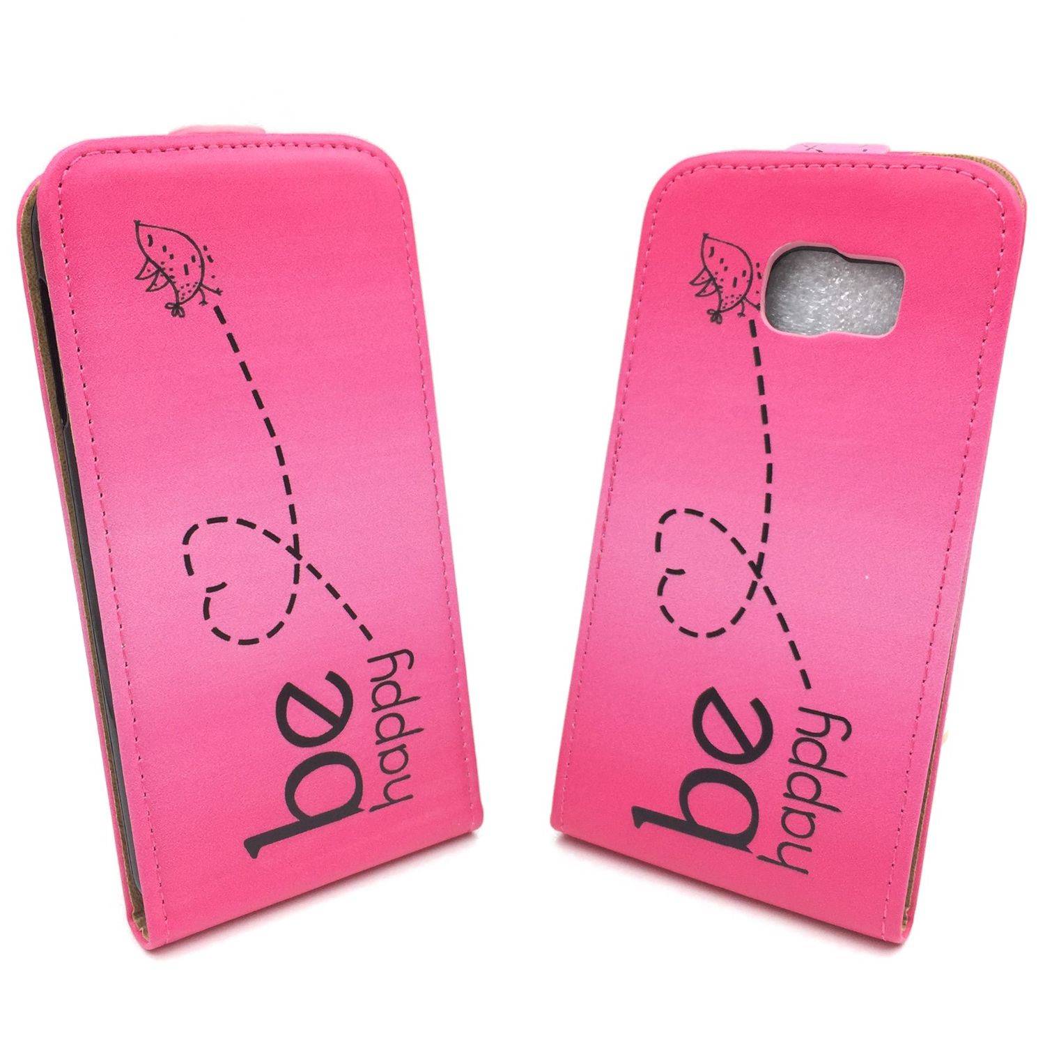 Samsung Galaxy S6 Edge Handyhülle Backcover Rosa