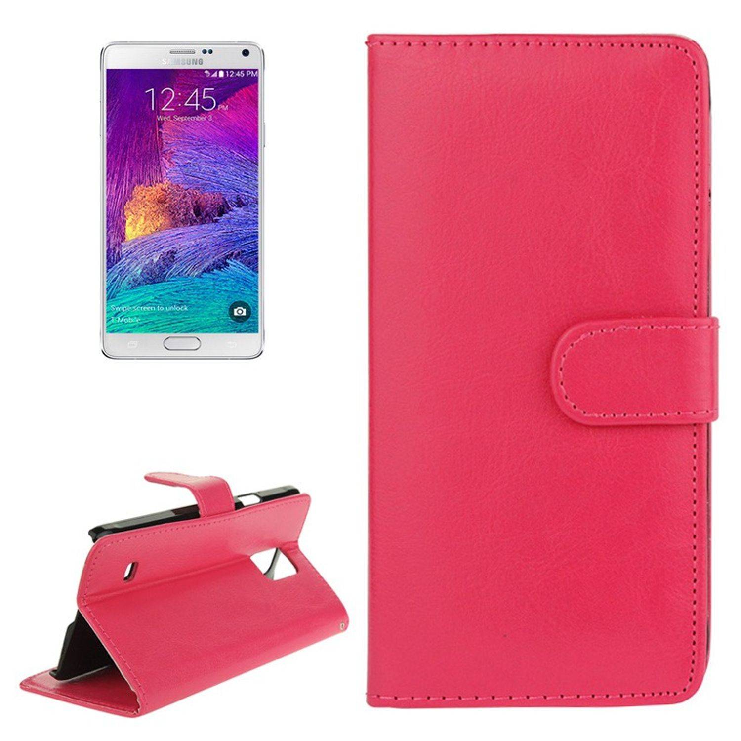 Samsung Galaxy Note 4 Handyhülle Backcover Rosa