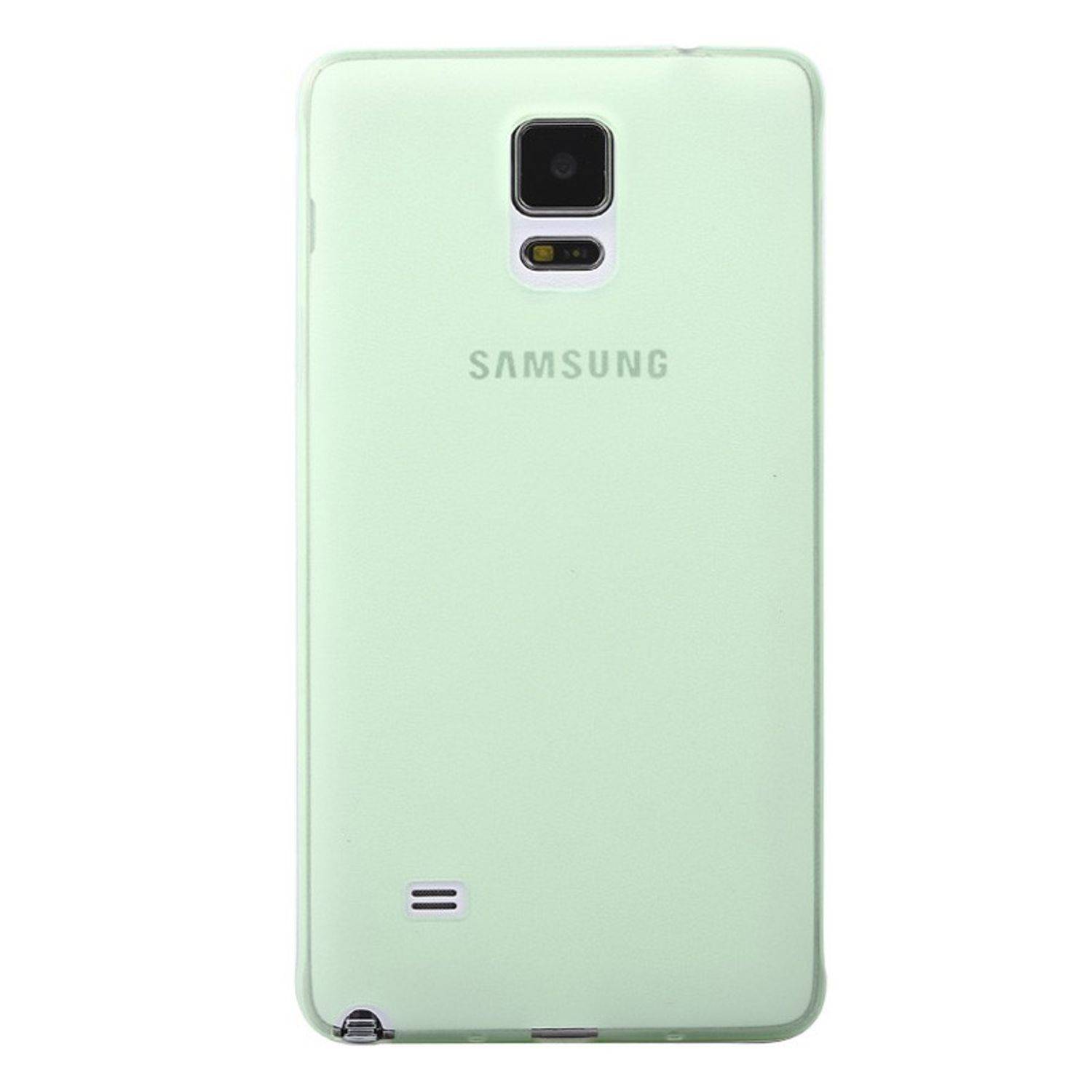 Samsung Galaxy Note 4 Handyhülle Backcover Grün