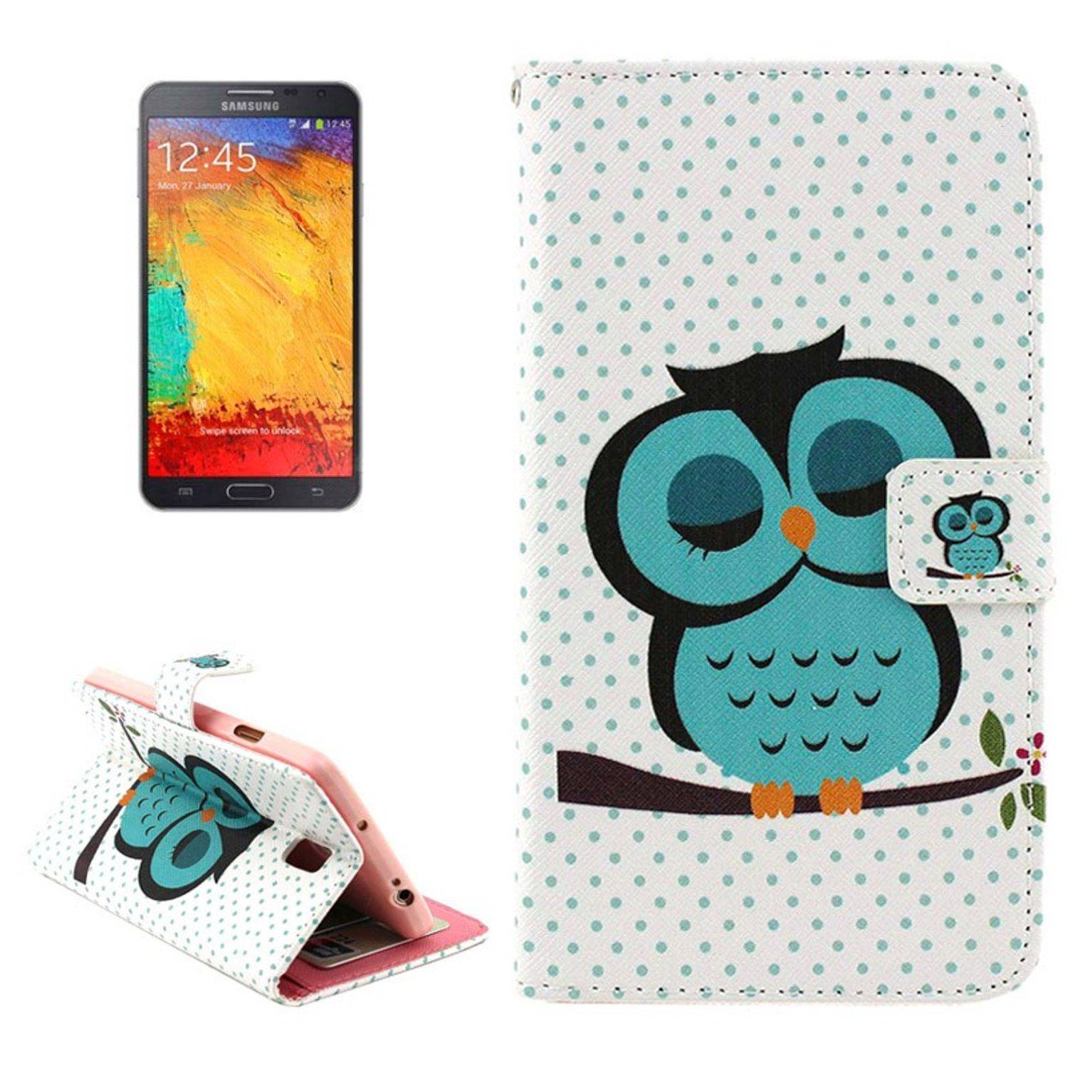 Samsung Galaxy Note 3 Neo Handyhülle Backcover Mehrfarbig