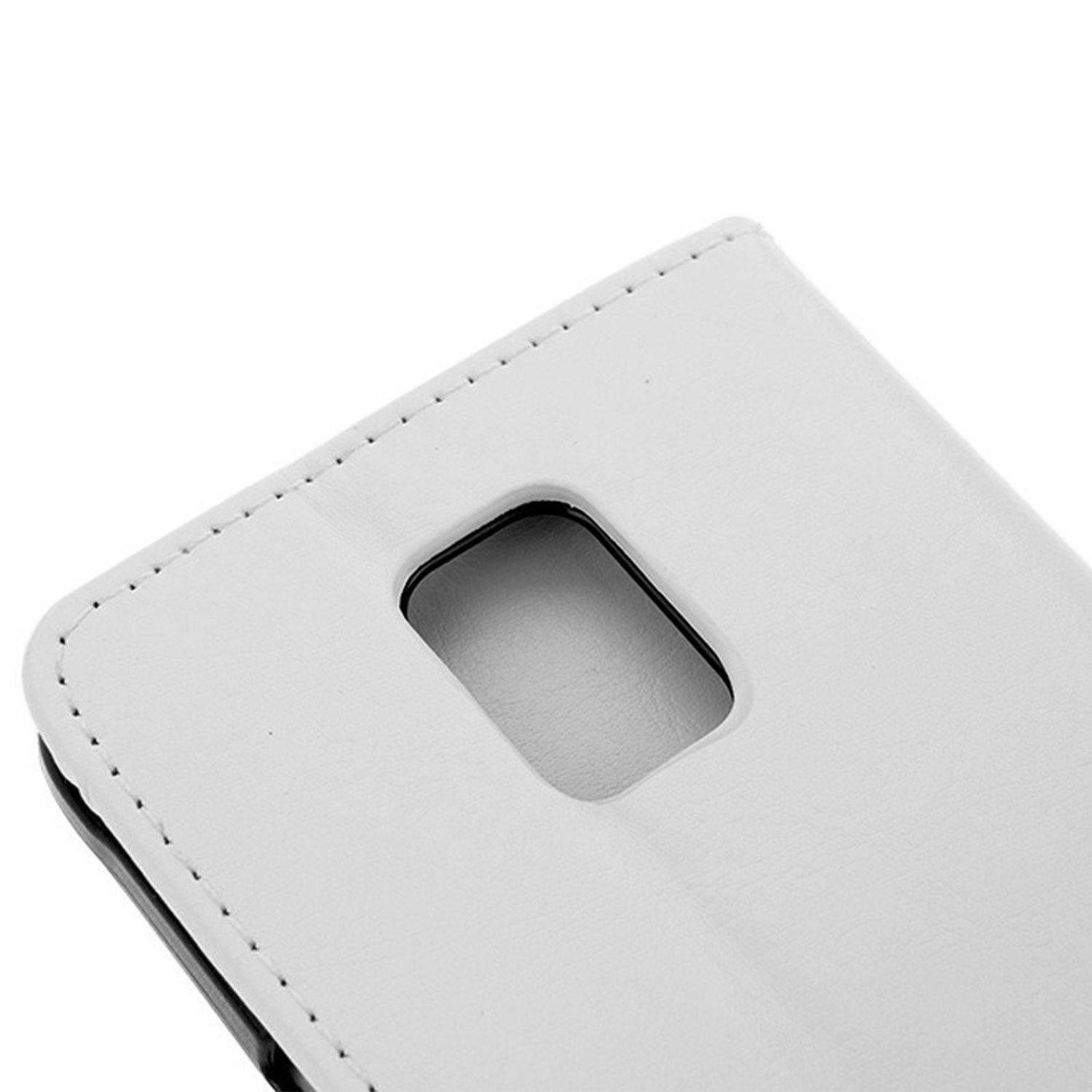 Samsung Galaxy Note 4 Handyhülle Backcover Weiß