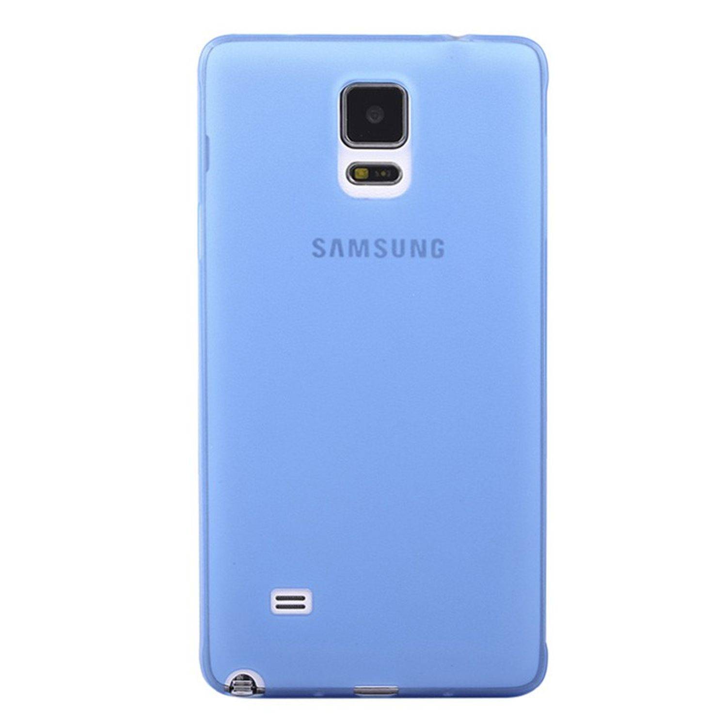 Samsung Galaxy Note 4 Handyhülle Backcover Blau