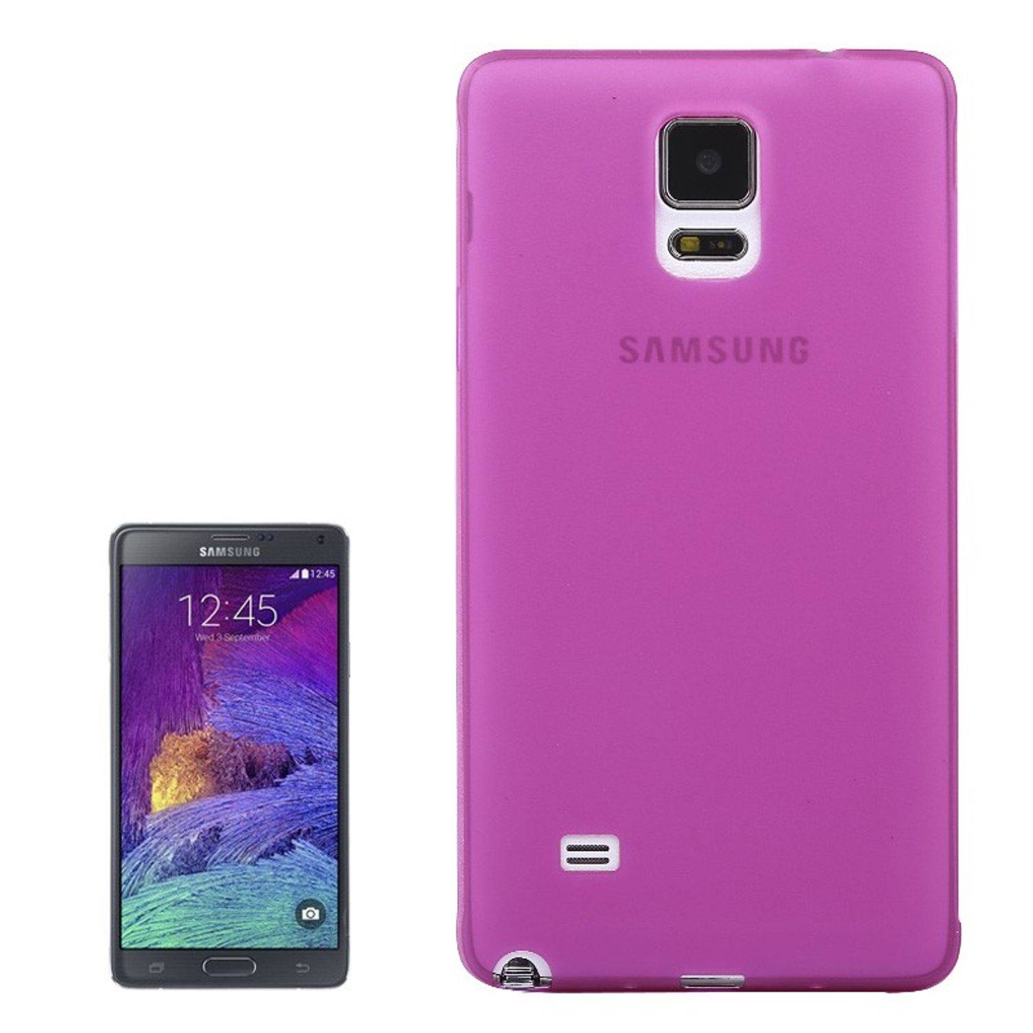 Samsung Galaxy Note 4 Handyhülle Backcover Rosa