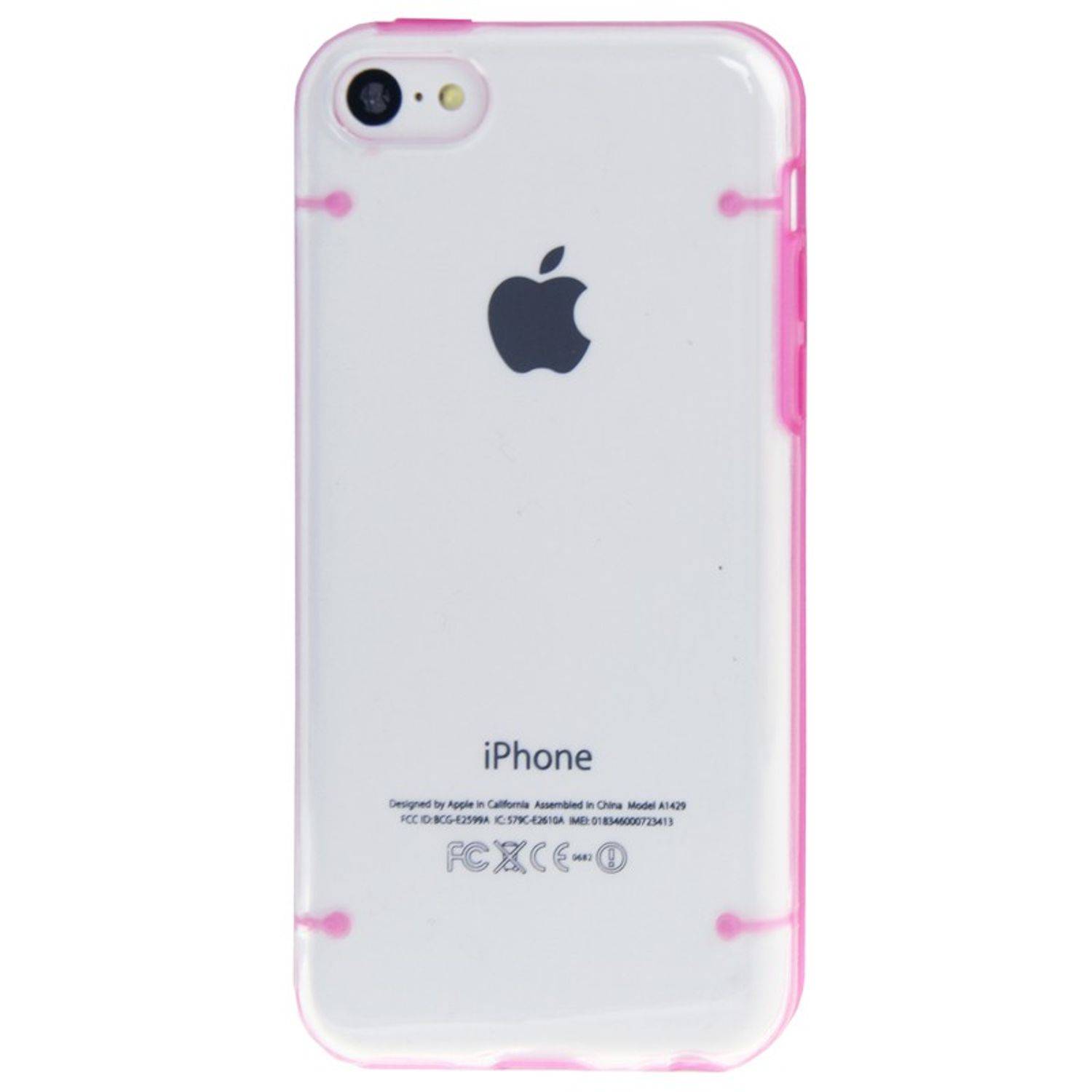 Apple iPhone 5c Handyhülle Backcover Rosa