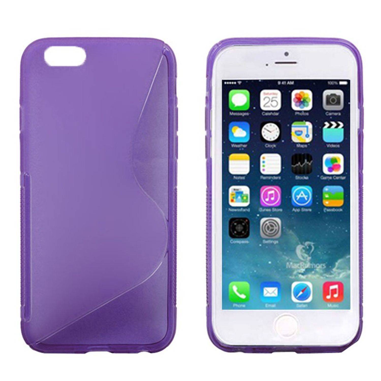 Apple iPhone 6 / 6s Handyhülle Backcover Violett