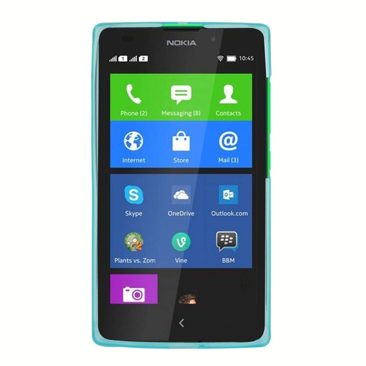 Nokia XL Handyhülle Backcover Blau