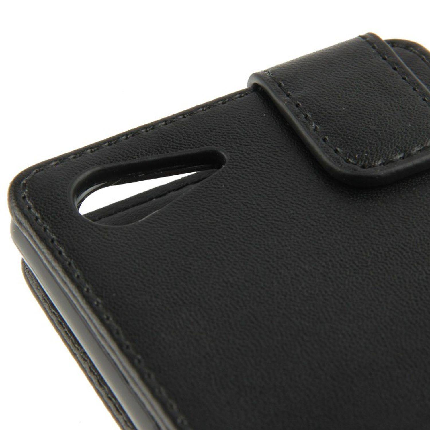 Wiko Darkmoon Handyhülle Backcover Schwarz