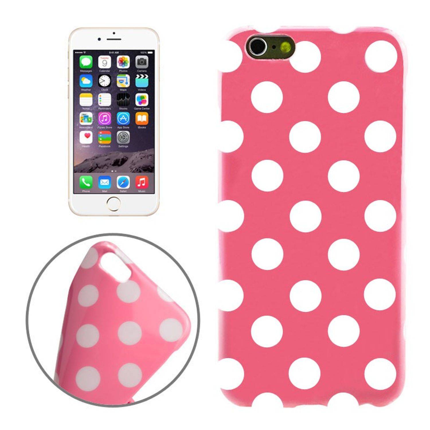 Apple iPhone 6 / 6s Handyhülle Backcover Rosa