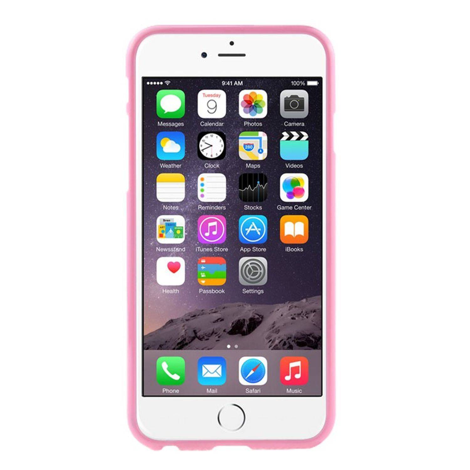 Apple iPhone 6 / 6s Handyhülle Backcover Rosa