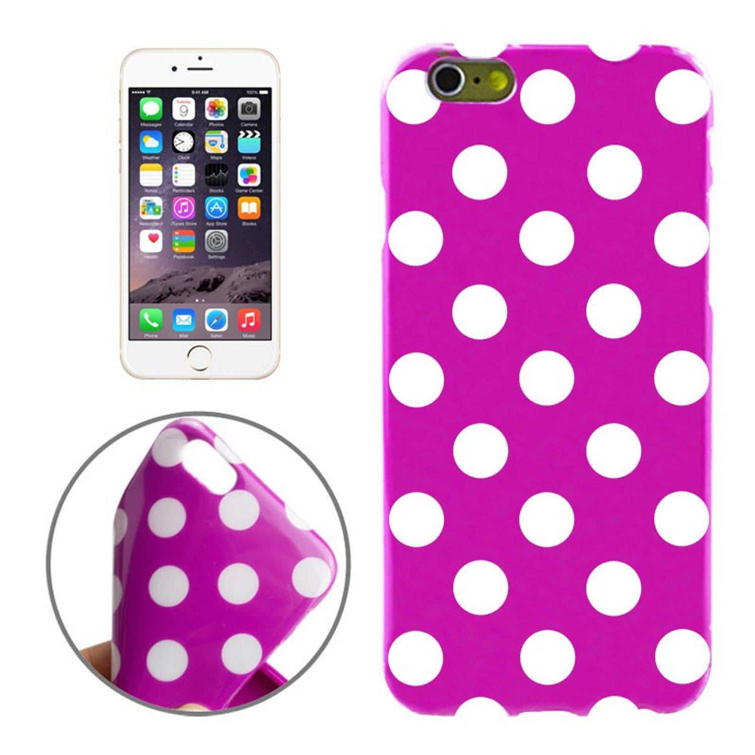 Apple iPhone 6 / 6s Handyhülle Backcover Violett