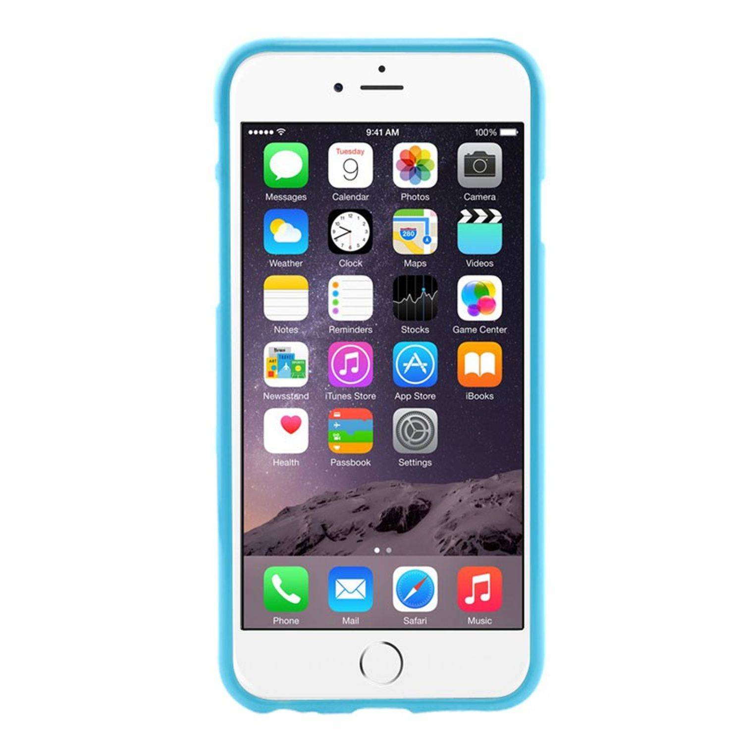 Apple iPhone 6 / 6s Handyhülle Backcover Blau