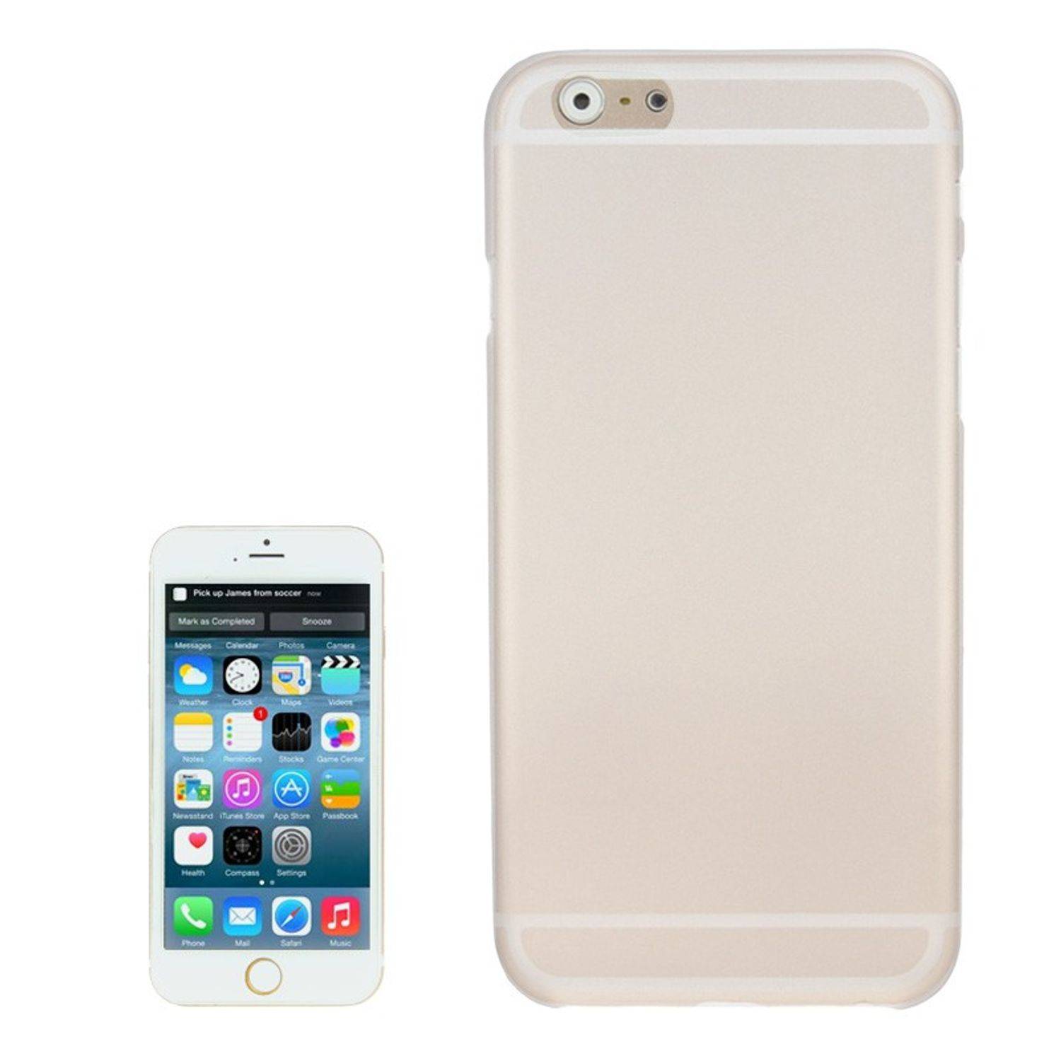 Apple iPhone 6 / 6s Handyhülle Backcover Grau