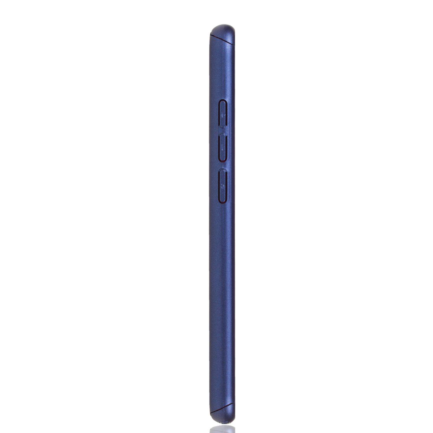 Xiaomi Redmi Note 7 / Redmi Note 7 Pro Handyhülle 360 Grad Schutz Full Cover Blau
