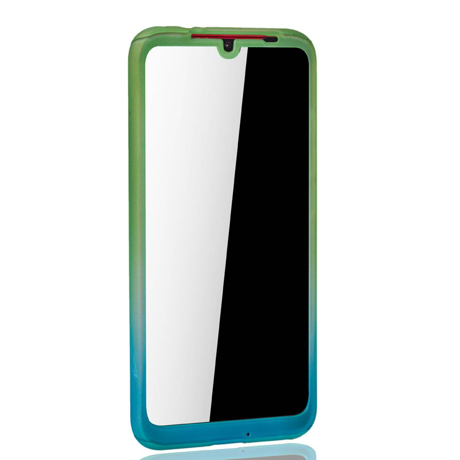 Xiaomi Redmi Note 7 / Redmi Note 7 Pro Handyhülle 360 Grad Schutz Full Cover Mehrfarbig