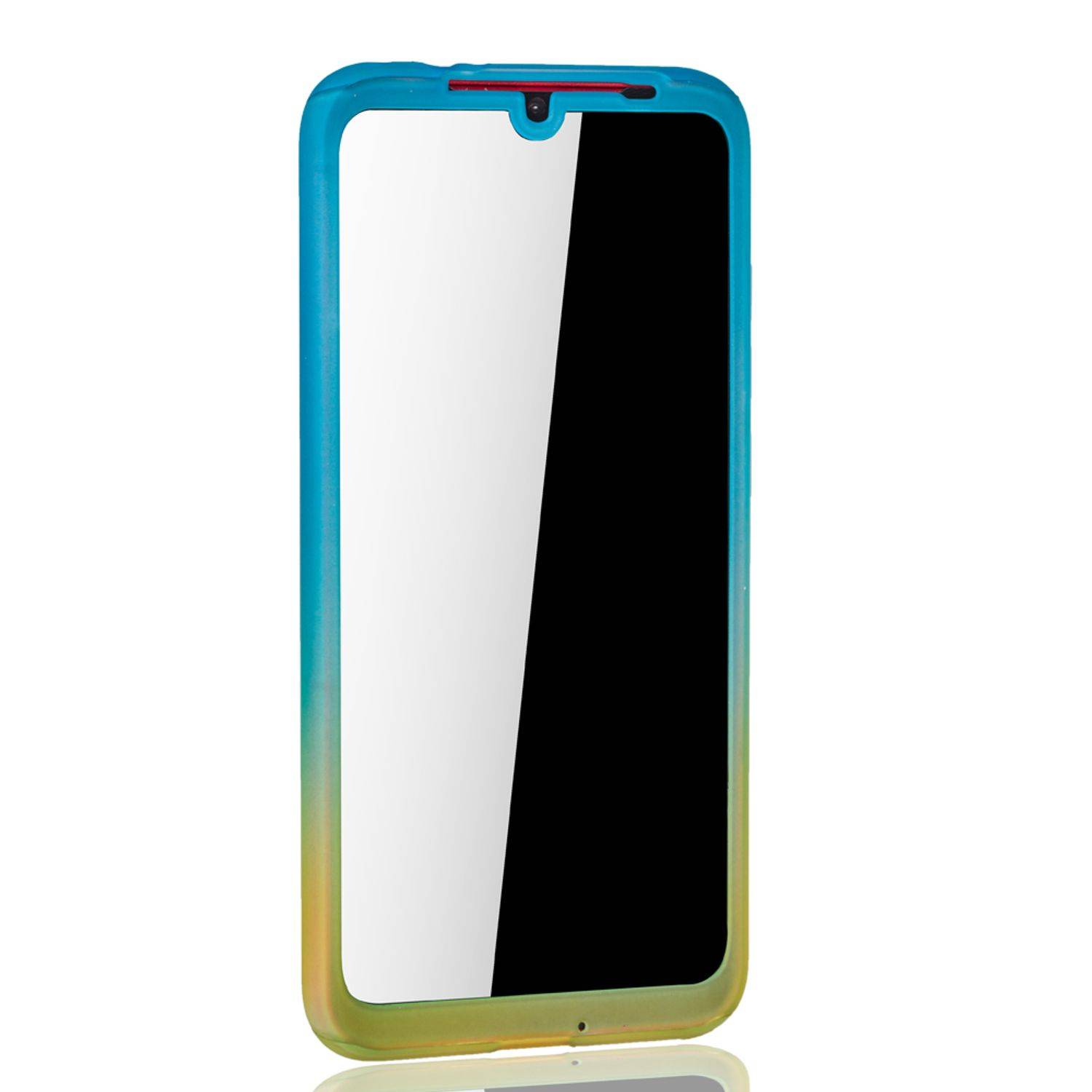 Xiaomi Redmi Note 7 / Redmi Note 7 Pro Handyhülle 360 Grad Schutz Full Cover Mehrfarbig