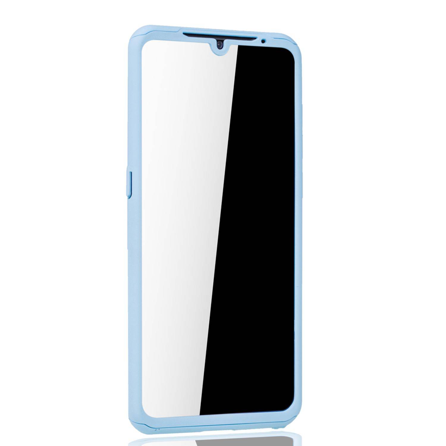 Xiaomi Mi 9 Handyhülle 360 Grad Schutz Full Cover Blau