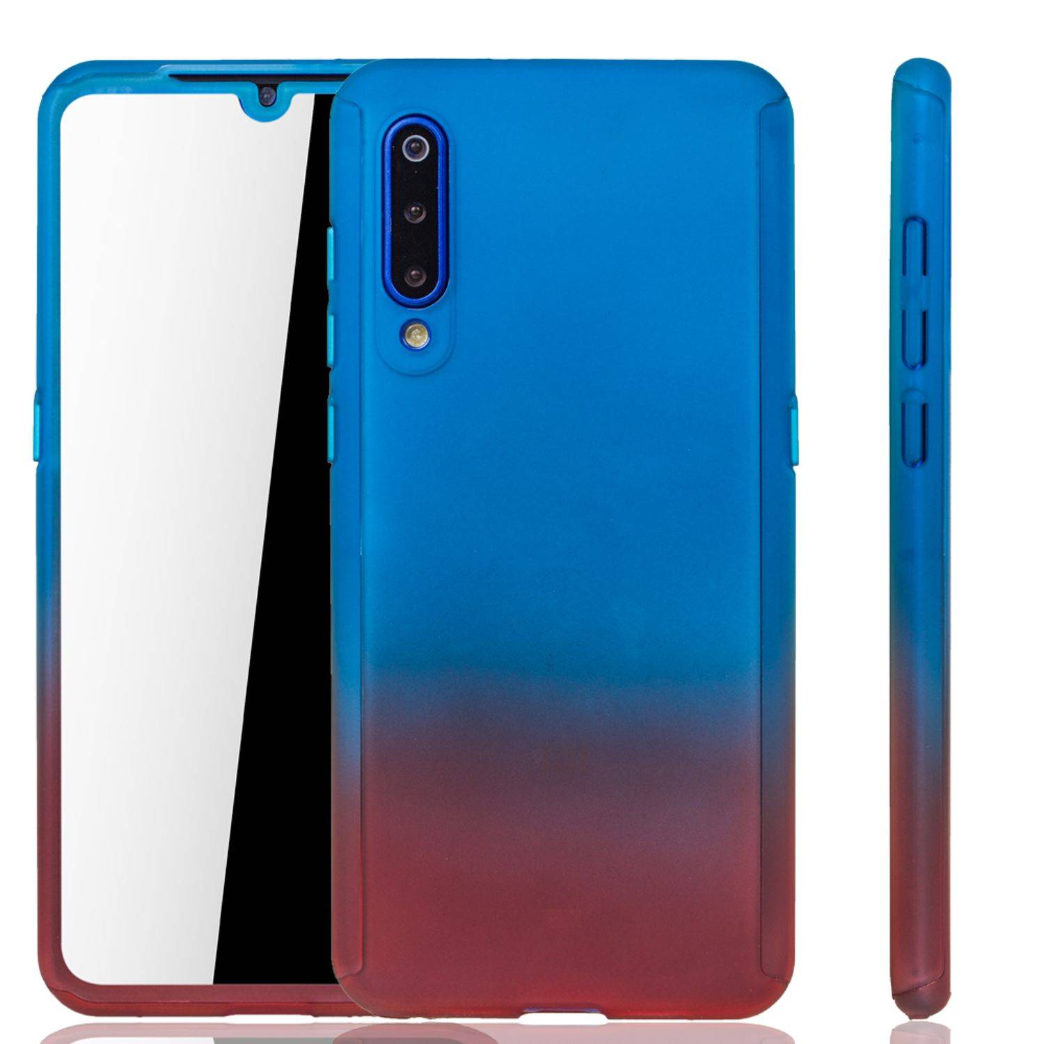 Xiaomi Mi 9 Handyhülle 360 Grad Schutz Full Cover Mehrfarbig