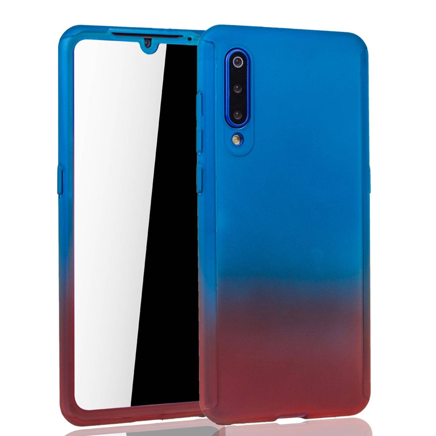 Xiaomi Mi 9 Handyhülle 360 Grad Schutz Full Cover Mehrfarbig
