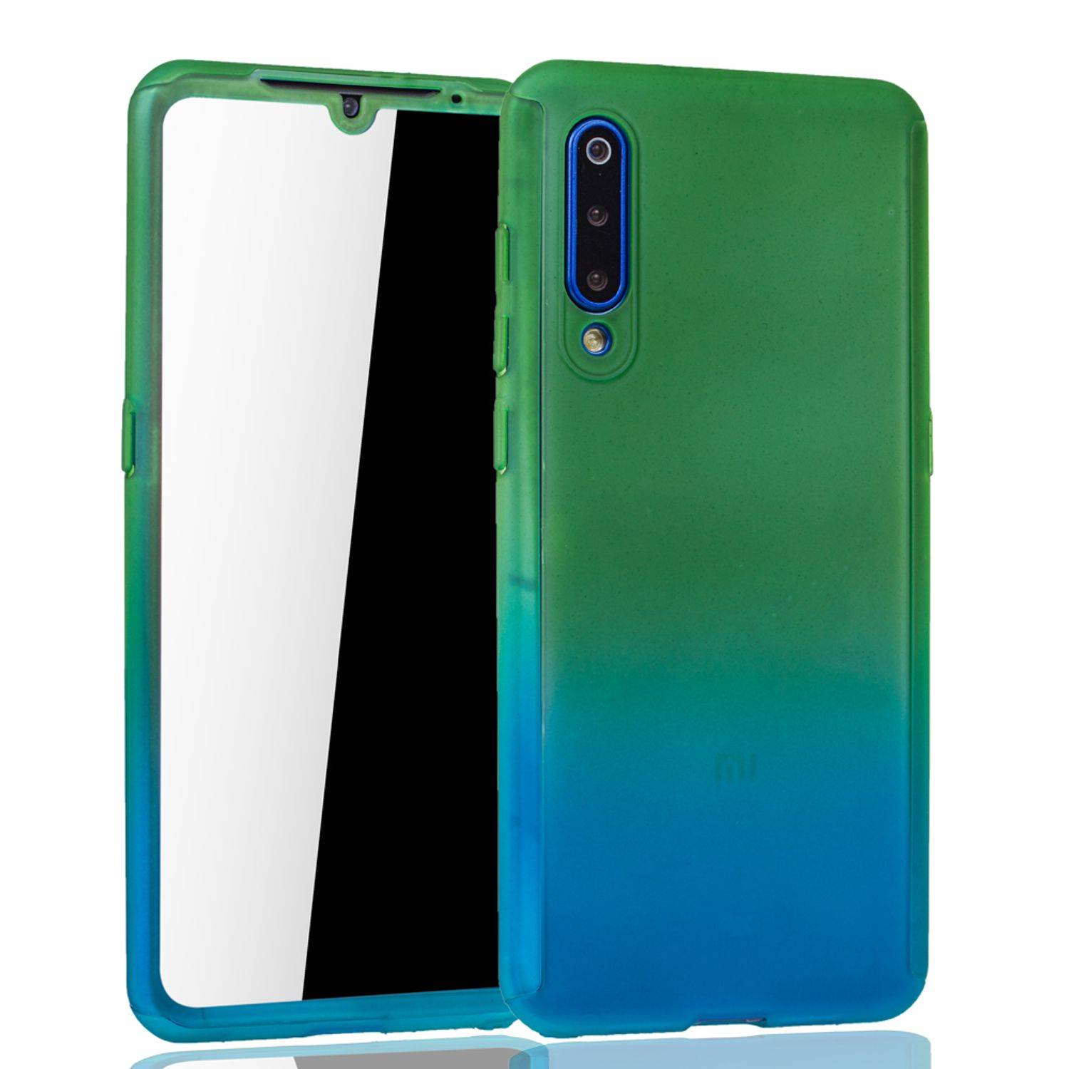 Xiaomi Mi 9 Handyhülle 360 Grad Schutz Full Cover Mehrfarbig