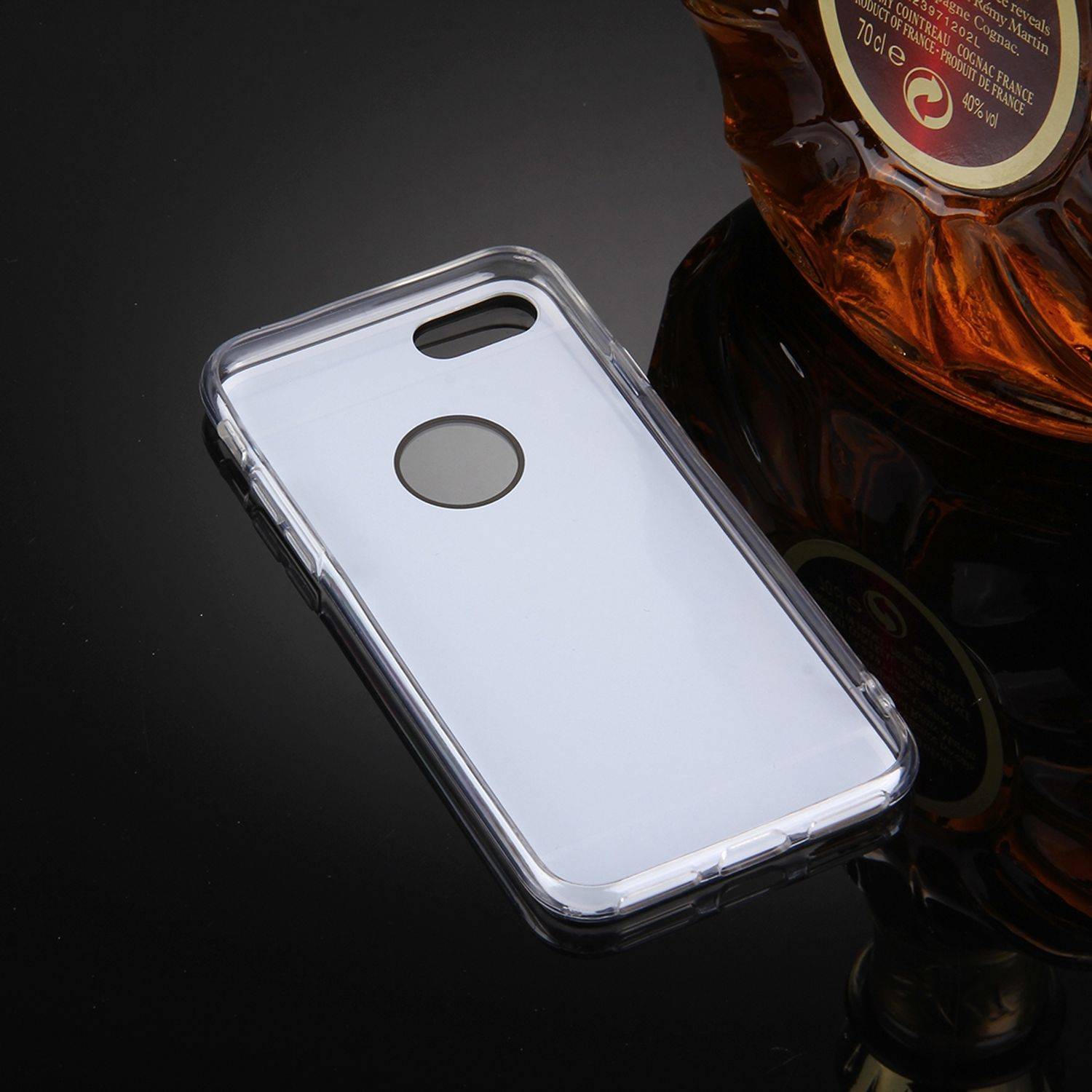 Apple iPhone 7 Plus / 8 Plus Handyhülle Backcover Schwarz