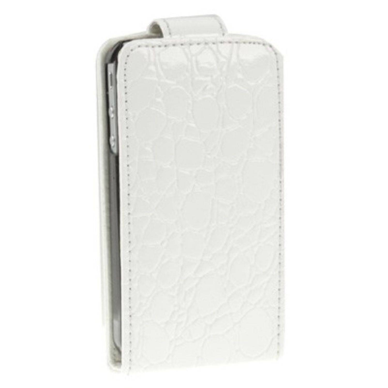 Apple iPhone 4 / 4s Handyhülle Backcover Weiß