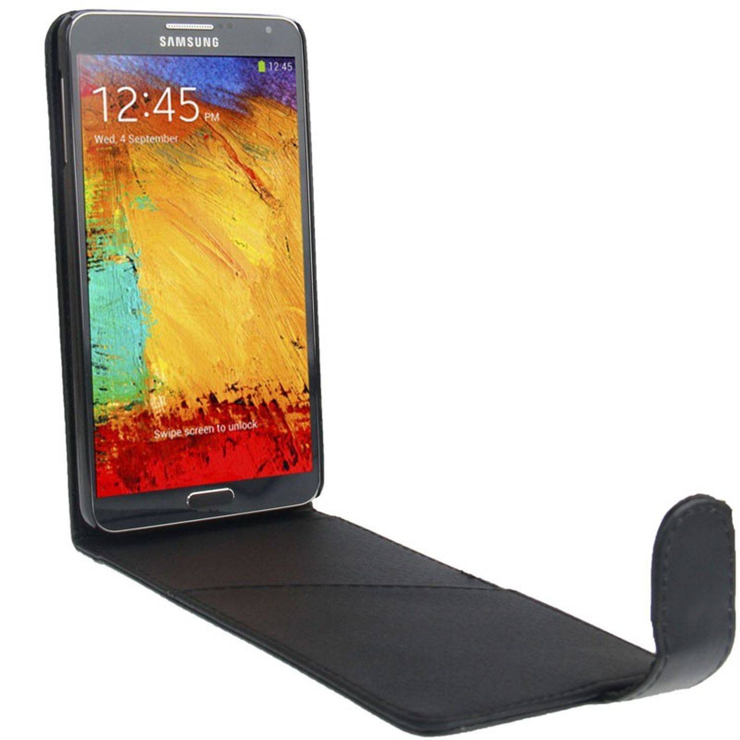 Samsung Galaxy Note 3 Handyhülle Backcover Schwarz