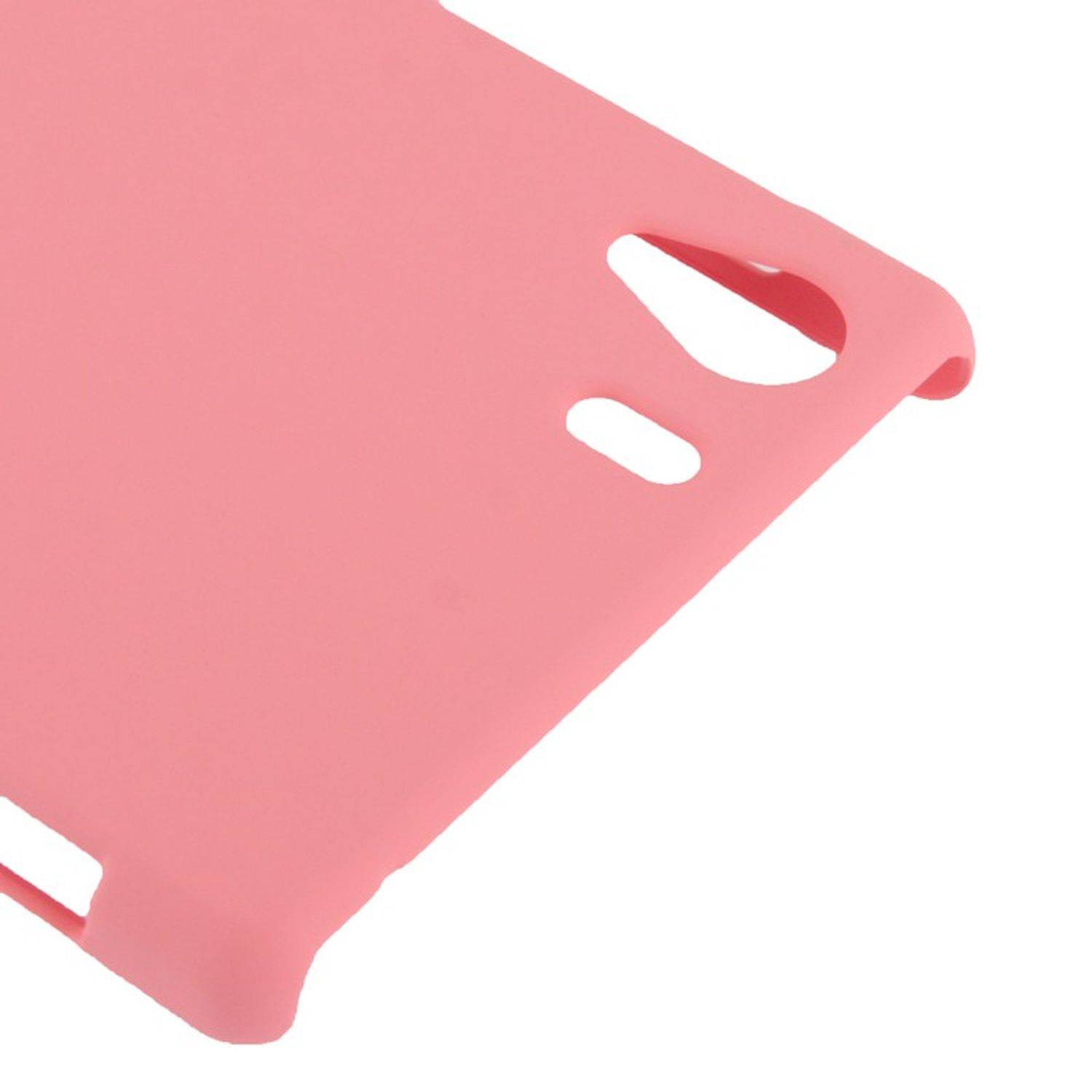 Sony Xperia Z1 Handyhülle Backcover Rot