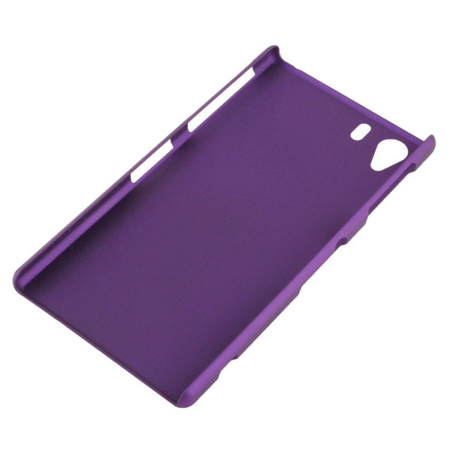 Sony Xperia Z1 Handyhülle Backcover Violett