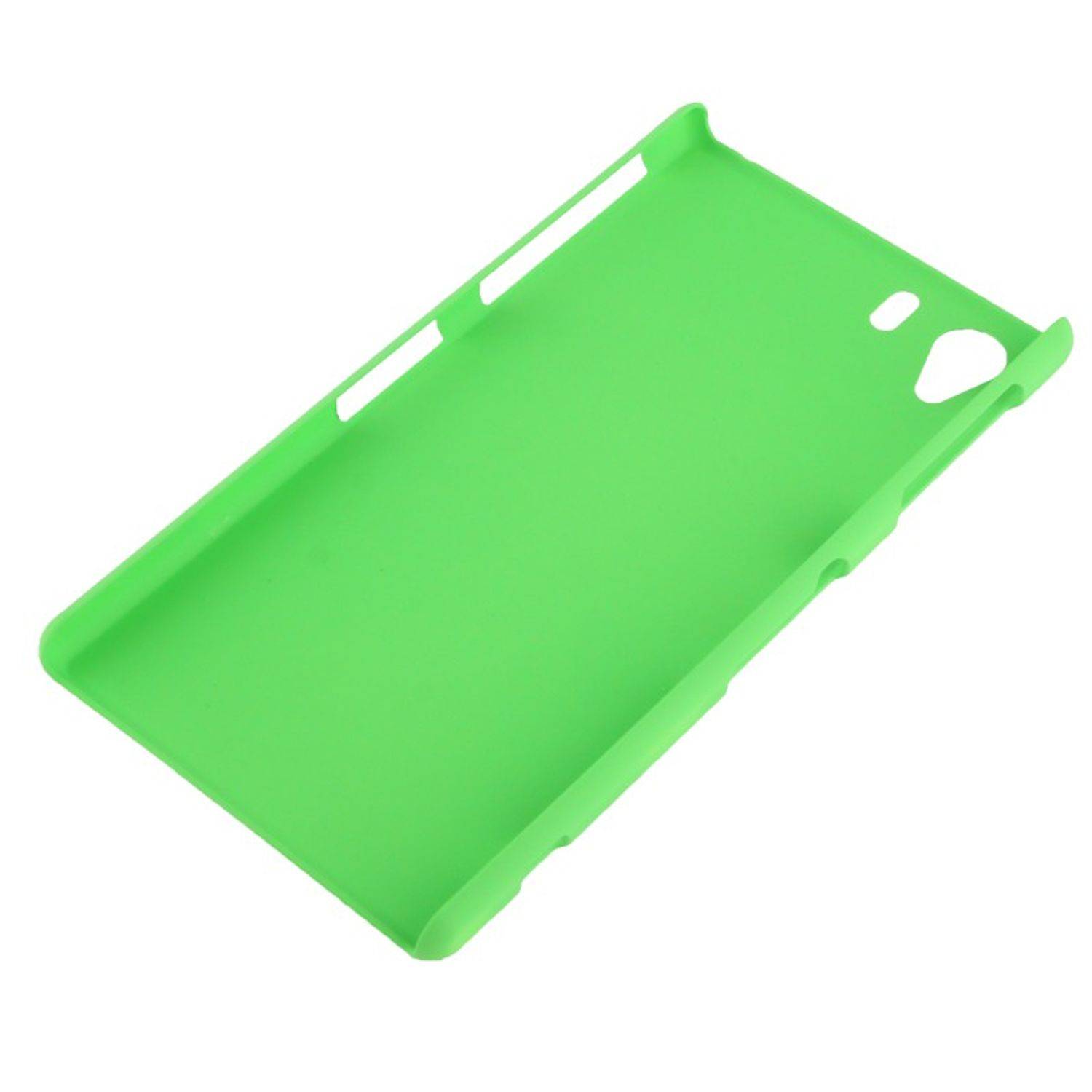 Sony Xperia Z1 Handyhülle Backcover Grün