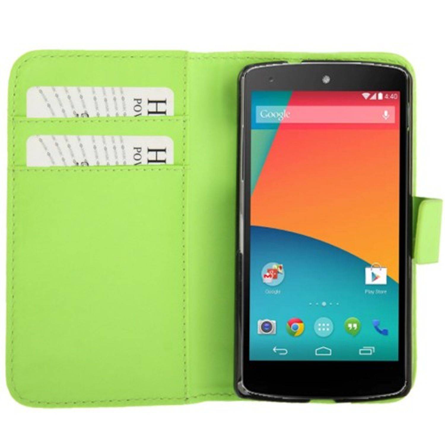 LG Nexus 5 Handyhülle Backcover Grün