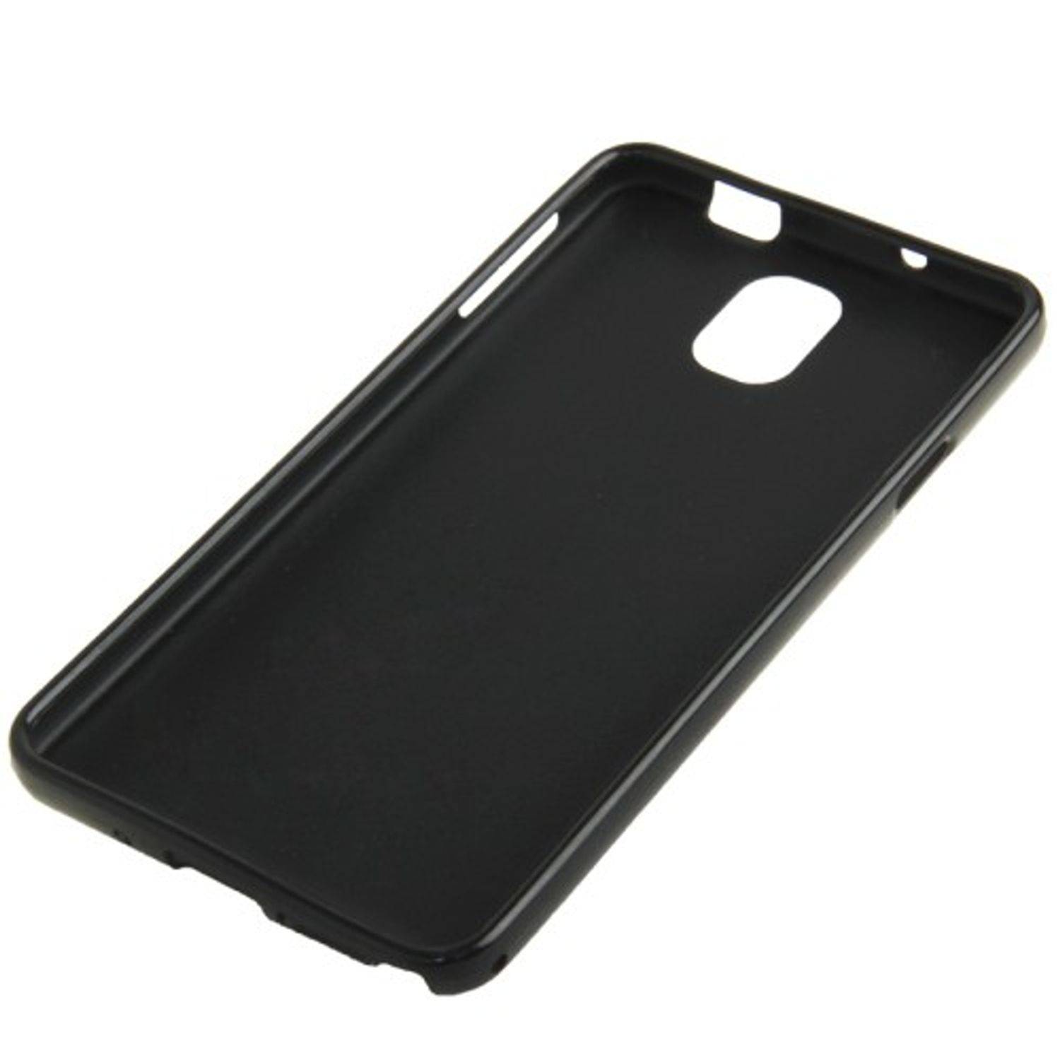 Samsung Galaxy Note 3 Handyhülle Backcover Schwarz