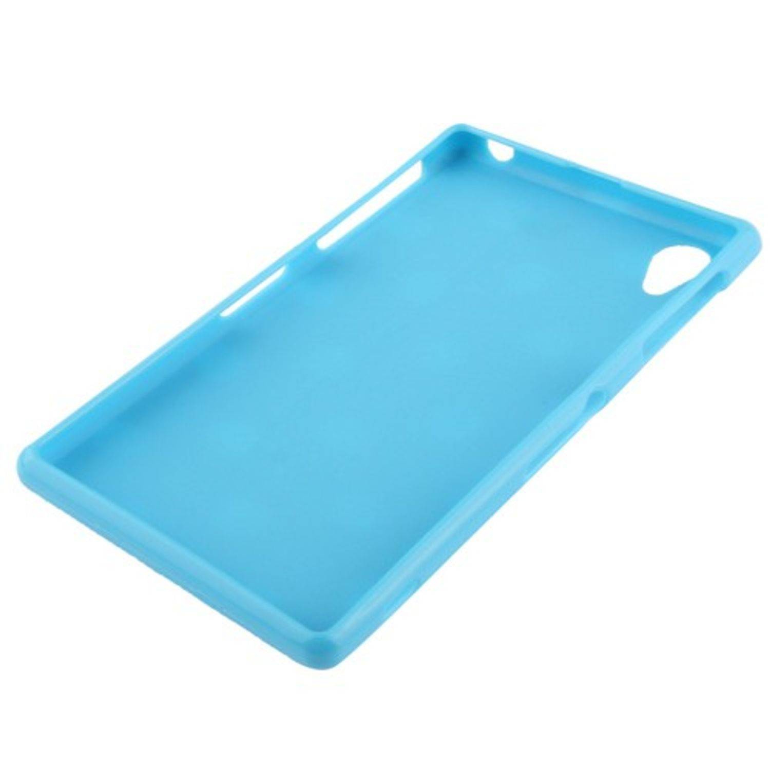 Sony Xperia Z1 Handyhülle Backcover Blau