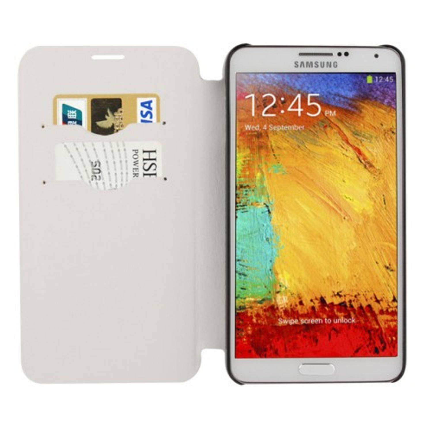 Samsung Galaxy Note 3 Handyhülle Backcover Weiß