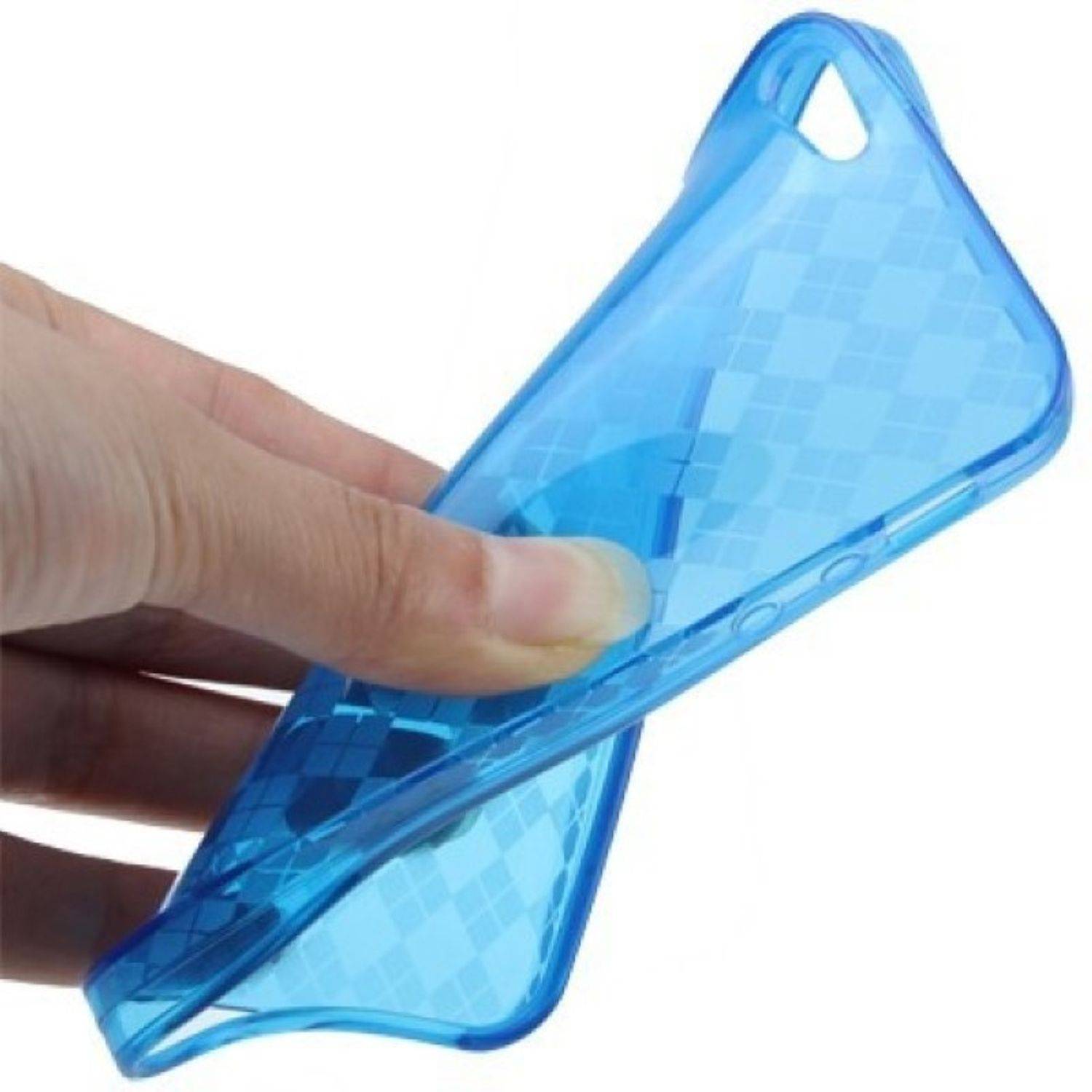 Apple iPhone 5 / 5s / SE Handyhülle Backcover Blau