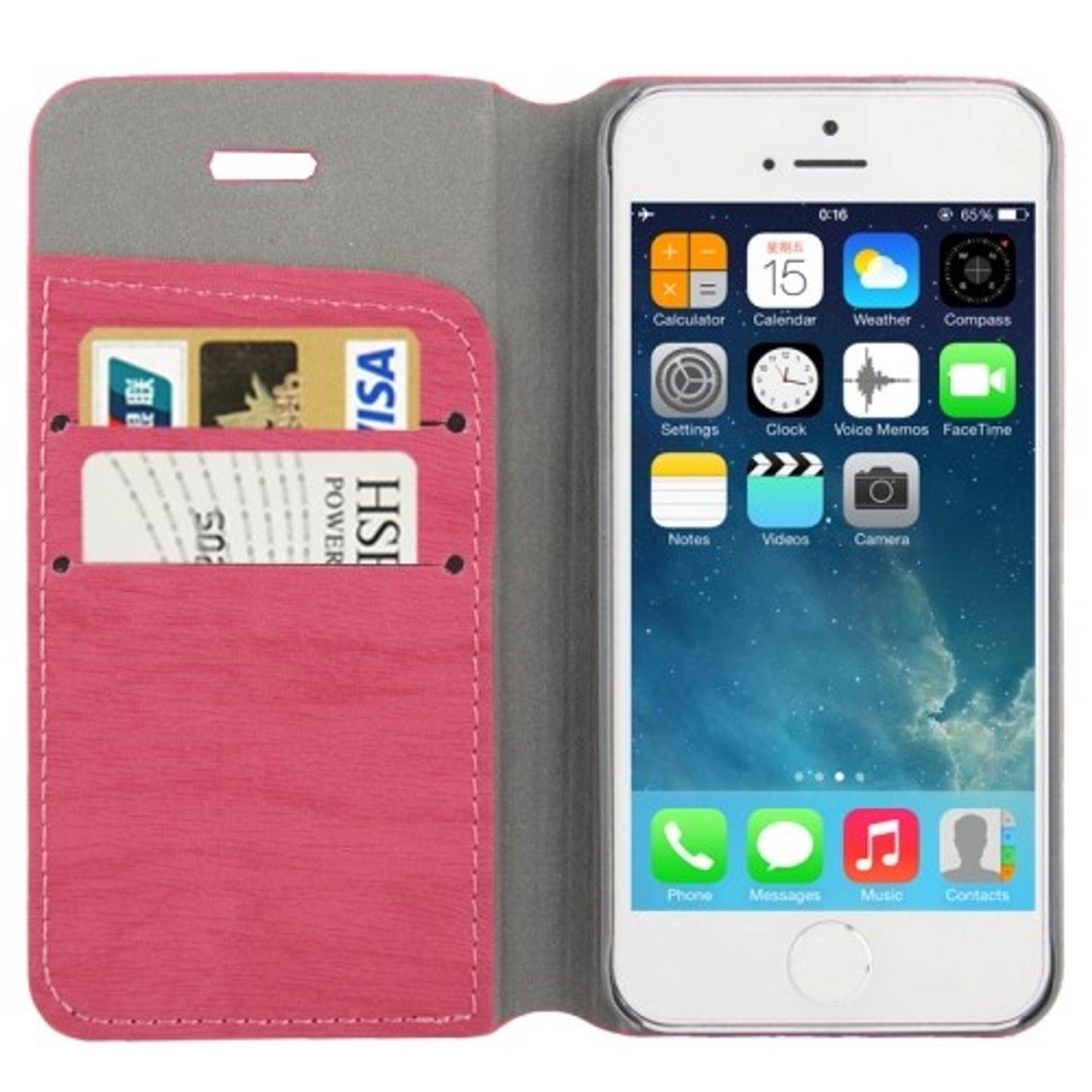 Apple iPhone 5 / 5s / SE Handyhülle Backcover Rosa