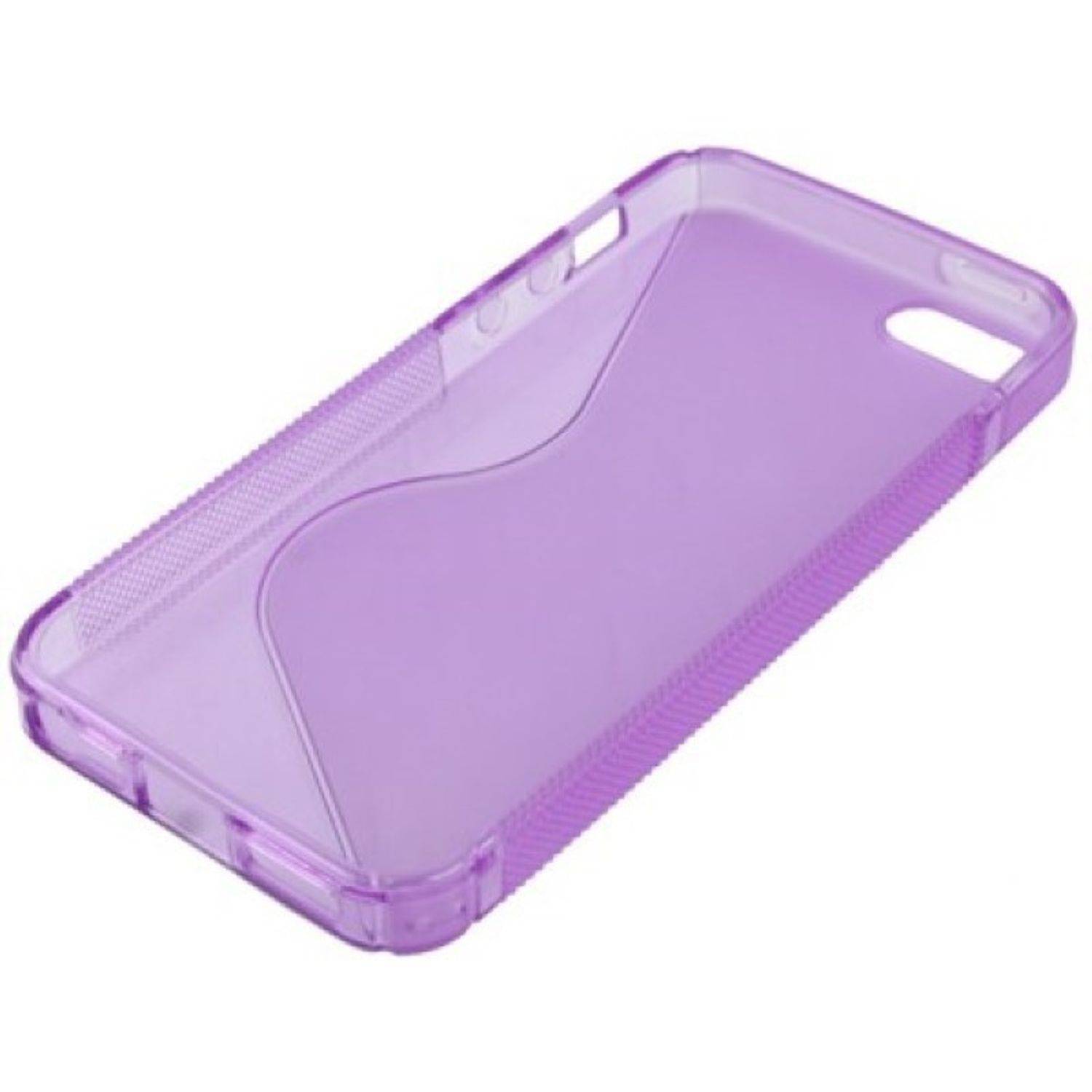 Apple iPhone 5 / 5s / SE Handyhülle Backcover Violett