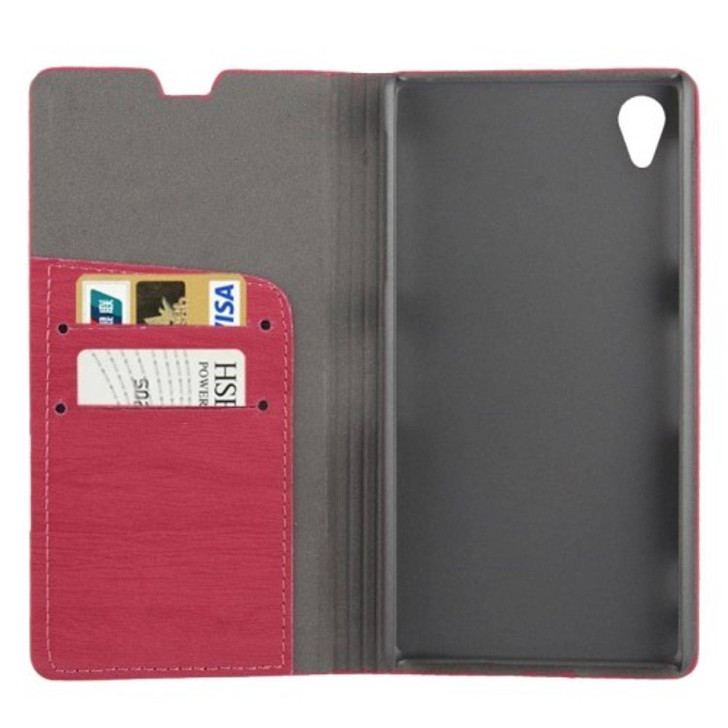 Sony Xperia Z1 Handyhülle Backcover Rosa