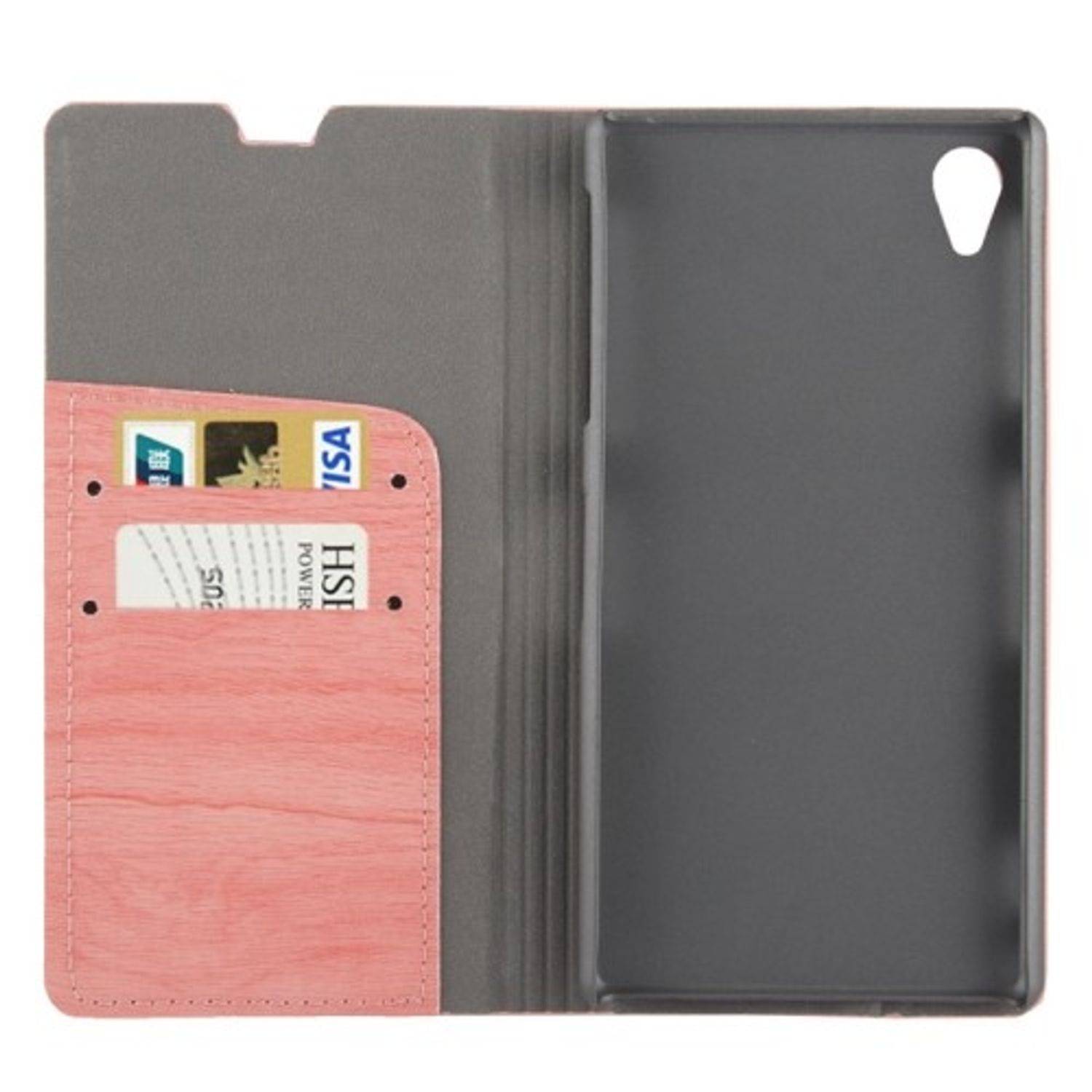 Sony Xperia Z1 Handyhülle Backcover Rosa