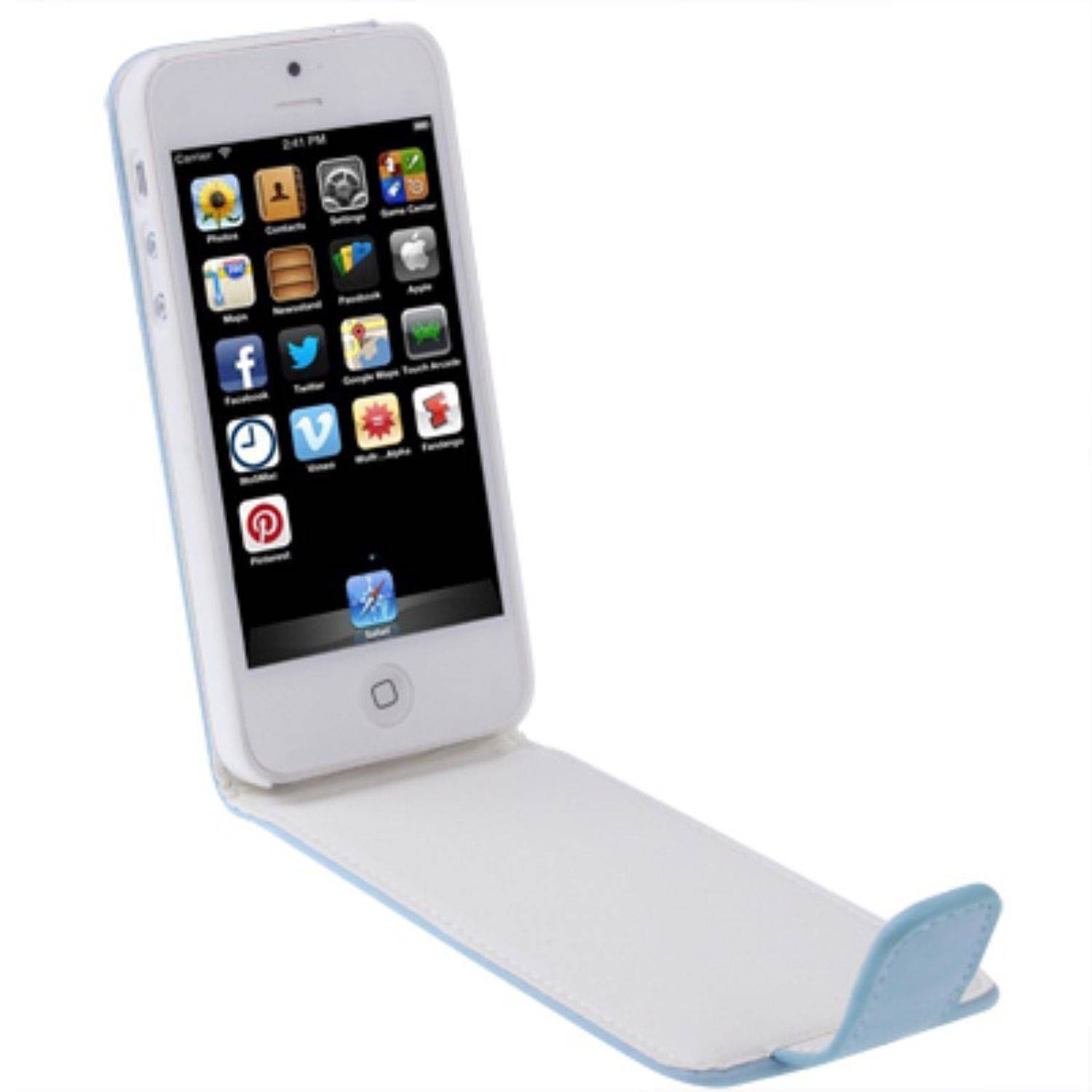 Apple iPhone 5 / 5s / SE Handyhülle Backcover Blau