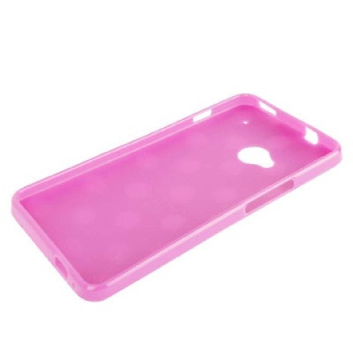 HTC One Handyhülle Backcover Violett