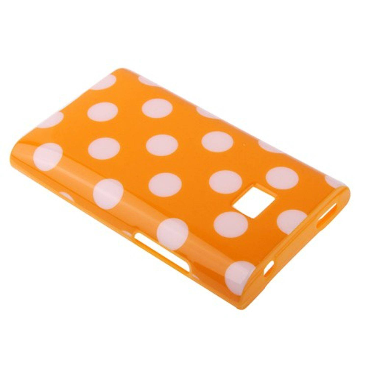 LG Optimus L3 Handyhülle Backcover Orange