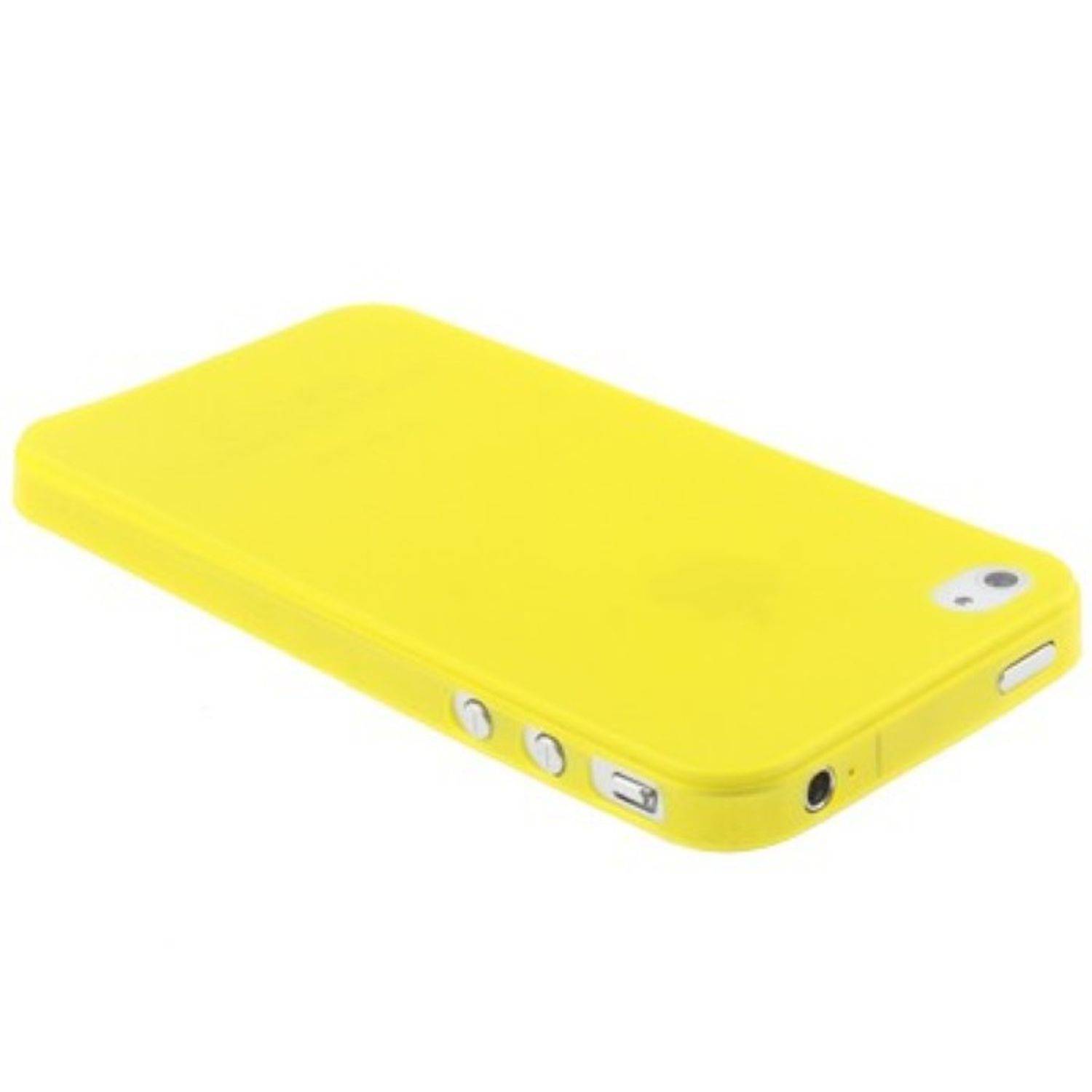Apple iPhone 4 / 4s Handyhülle Backcover Gelb