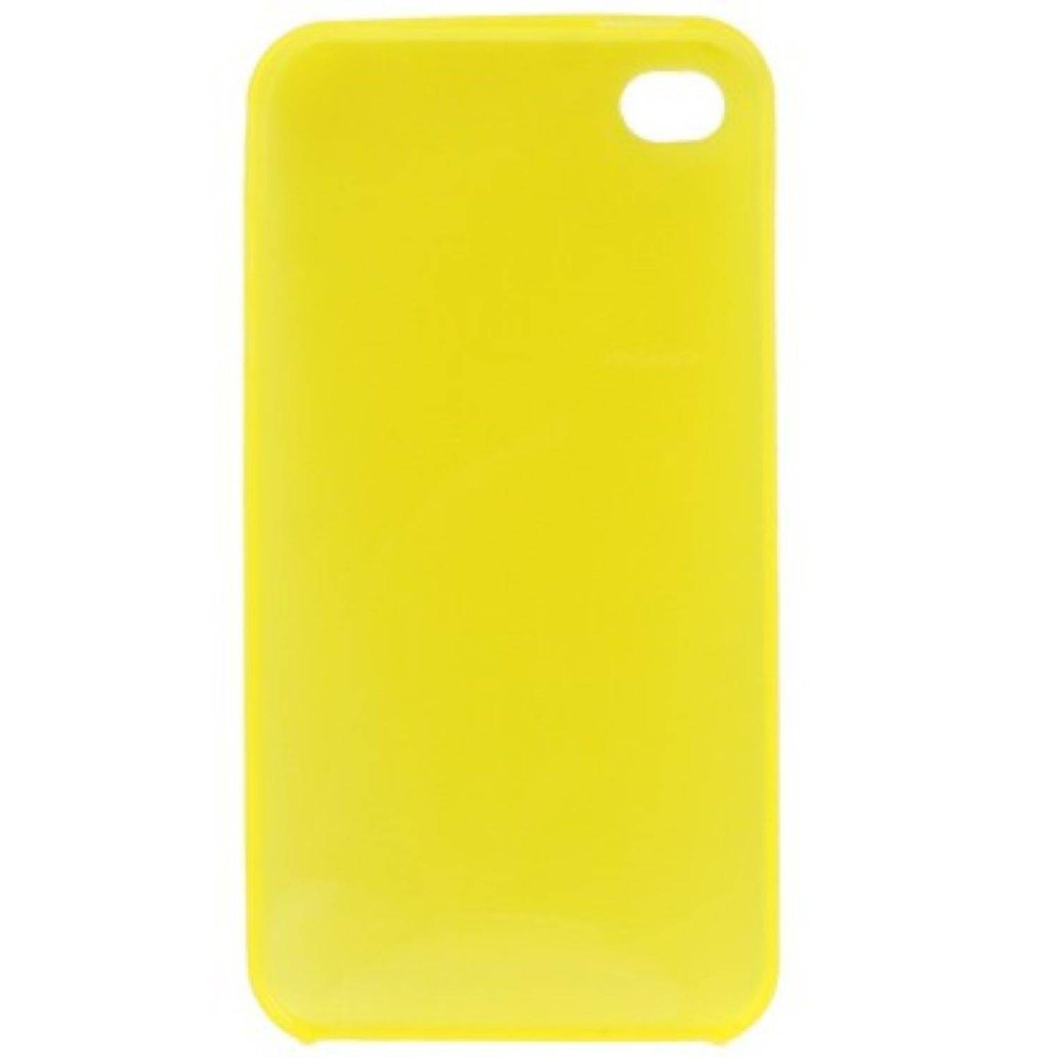Apple iPhone 4 / 4s Handyhülle Backcover Gelb
