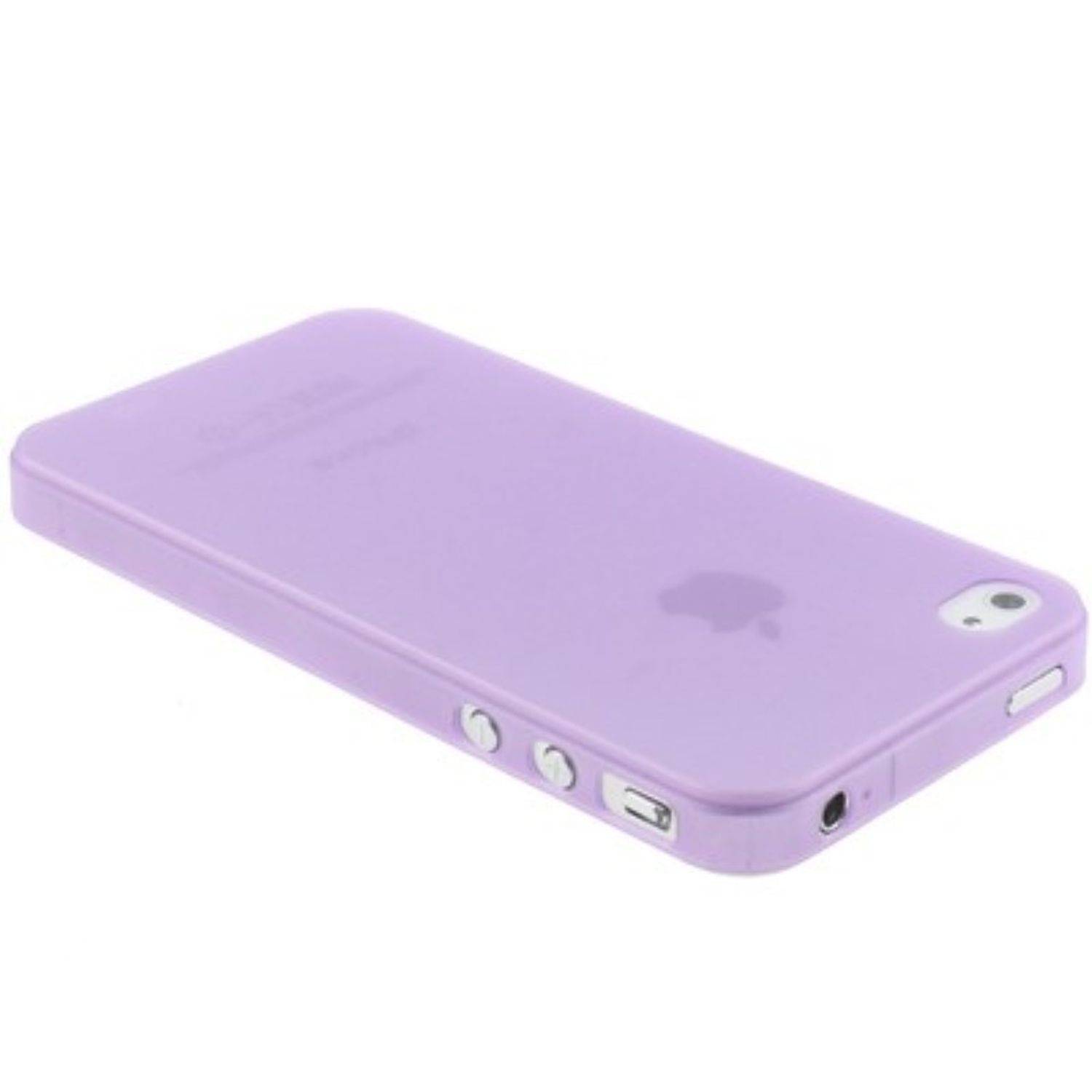 Apple iPhone 4 / 4s Handyhülle Backcover Violett