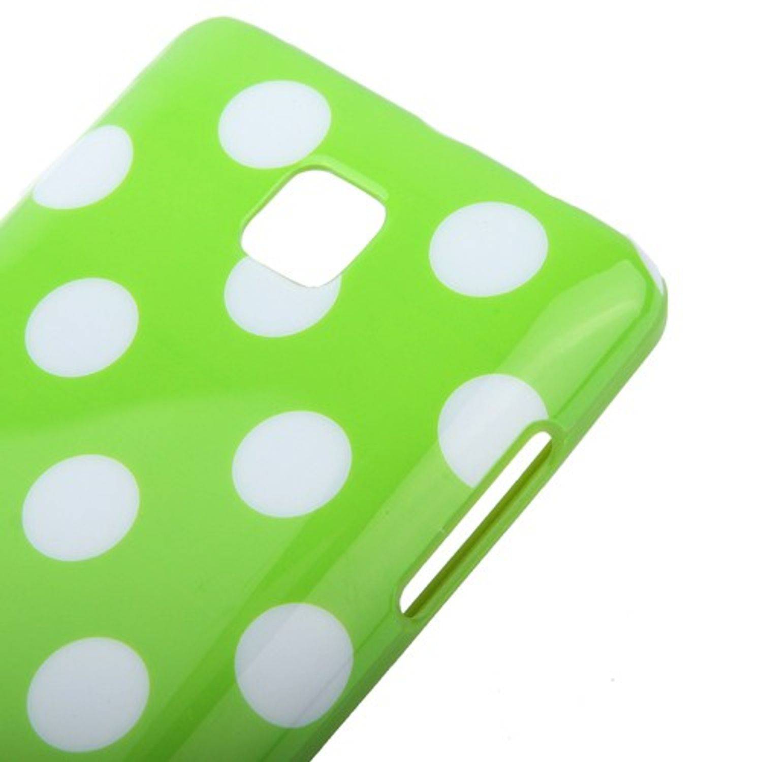 LG Optimus L3 II E430 Handyhülle Backcover Gelb