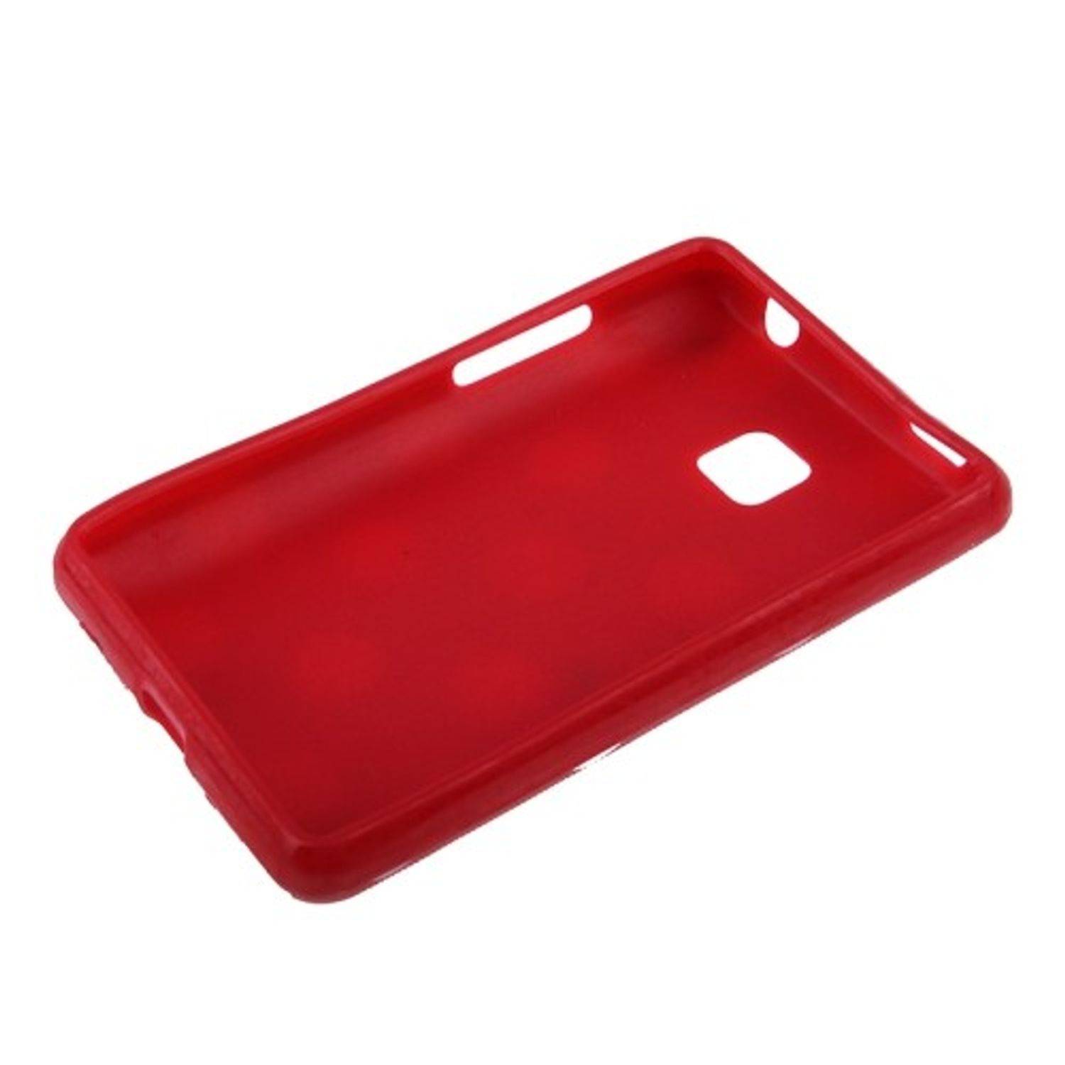LG Optimus L3 II E430 Handyhülle Backcover Grün