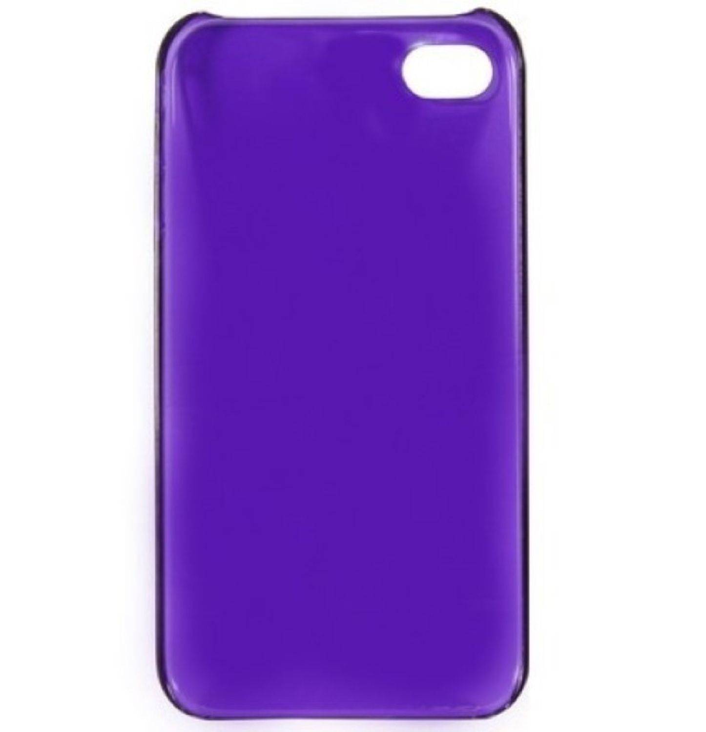 Apple iPhone 4 / 4s Handyhülle Backcover Violett