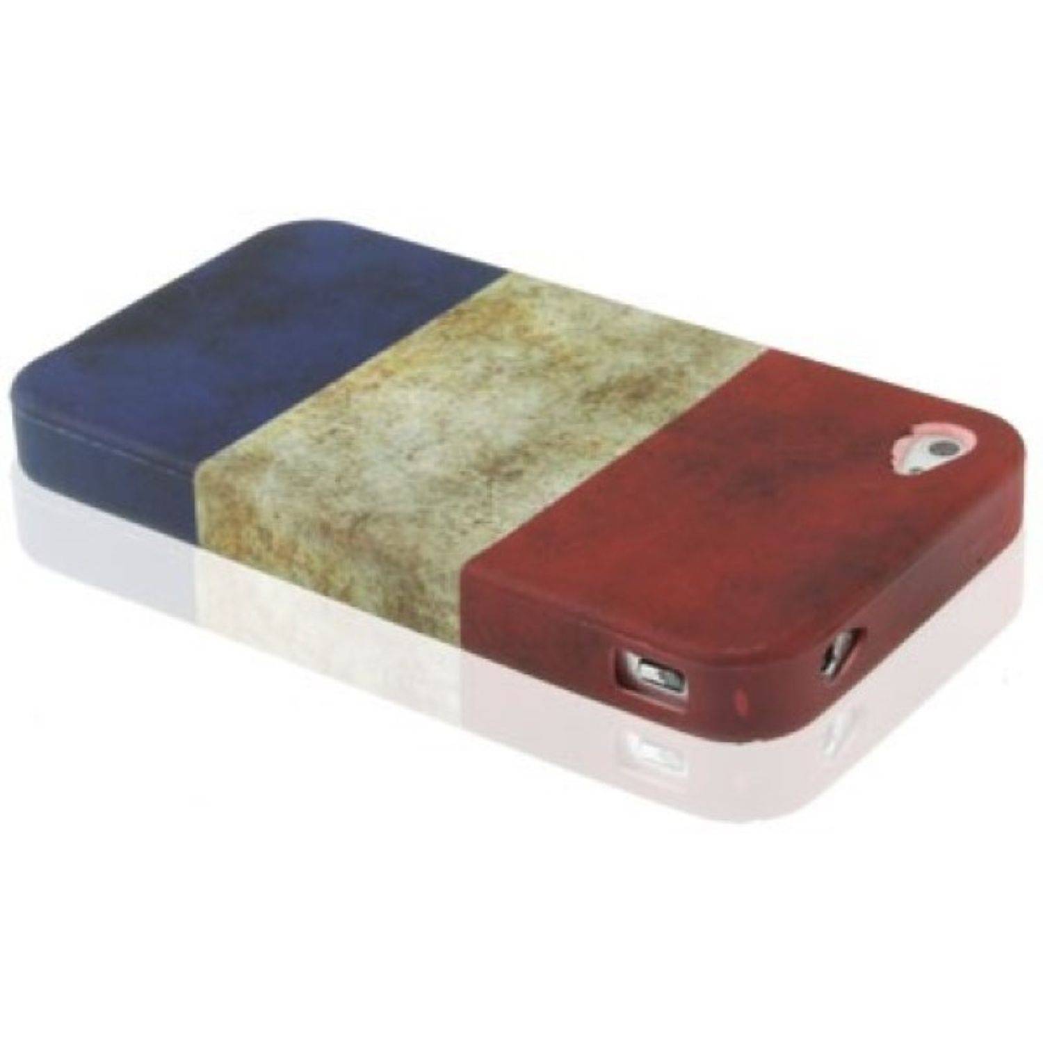 Apple iPhone 4 / 4s Handyhülle Backcover Grau