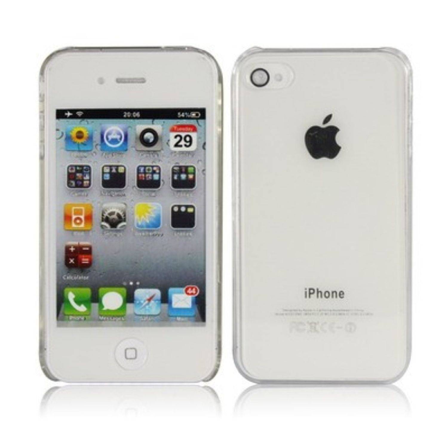 Apple iPhone 4 / 4s Handyhülle Backcover Transparent