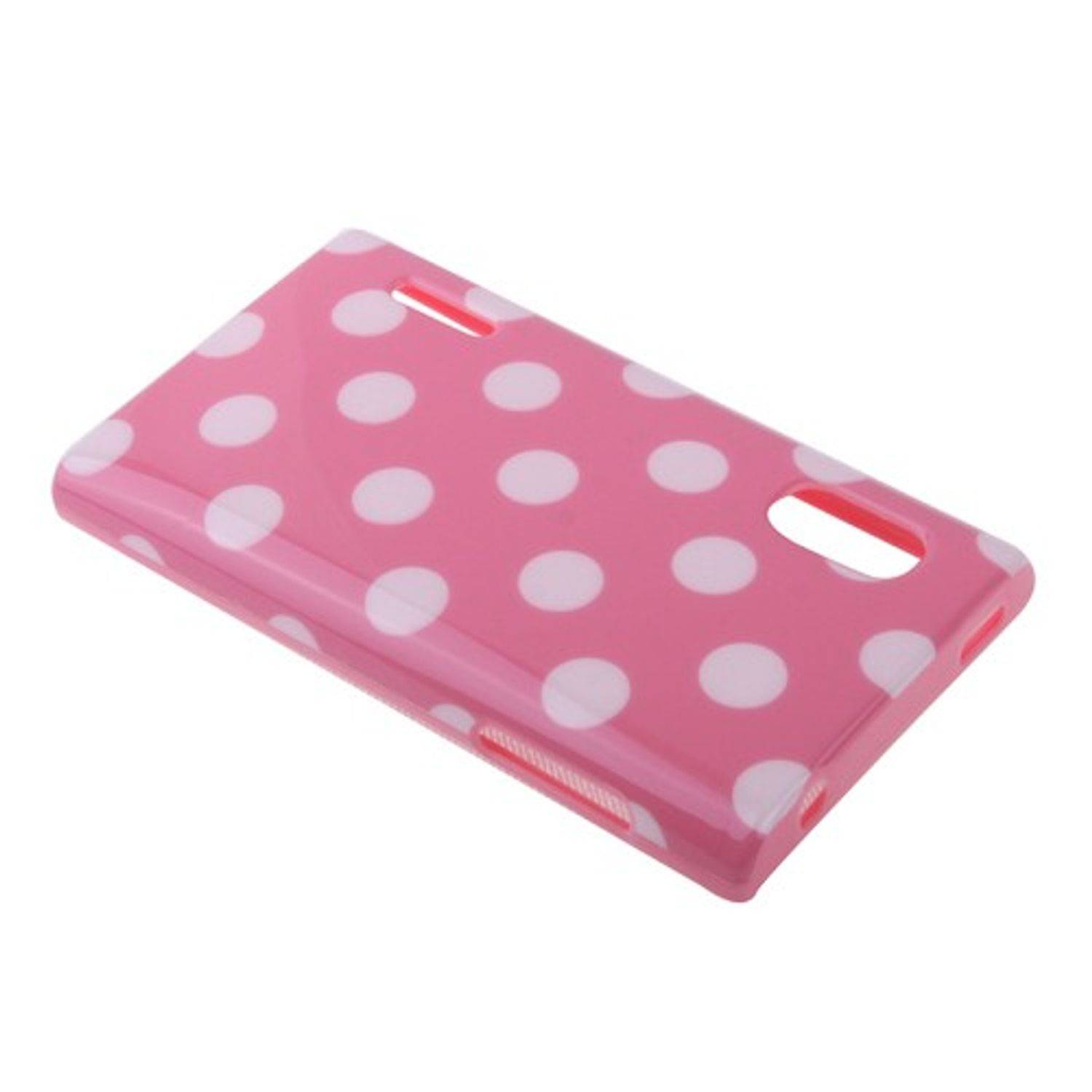 LG Optimus L5 E612 Handyhülle Backcover Violett